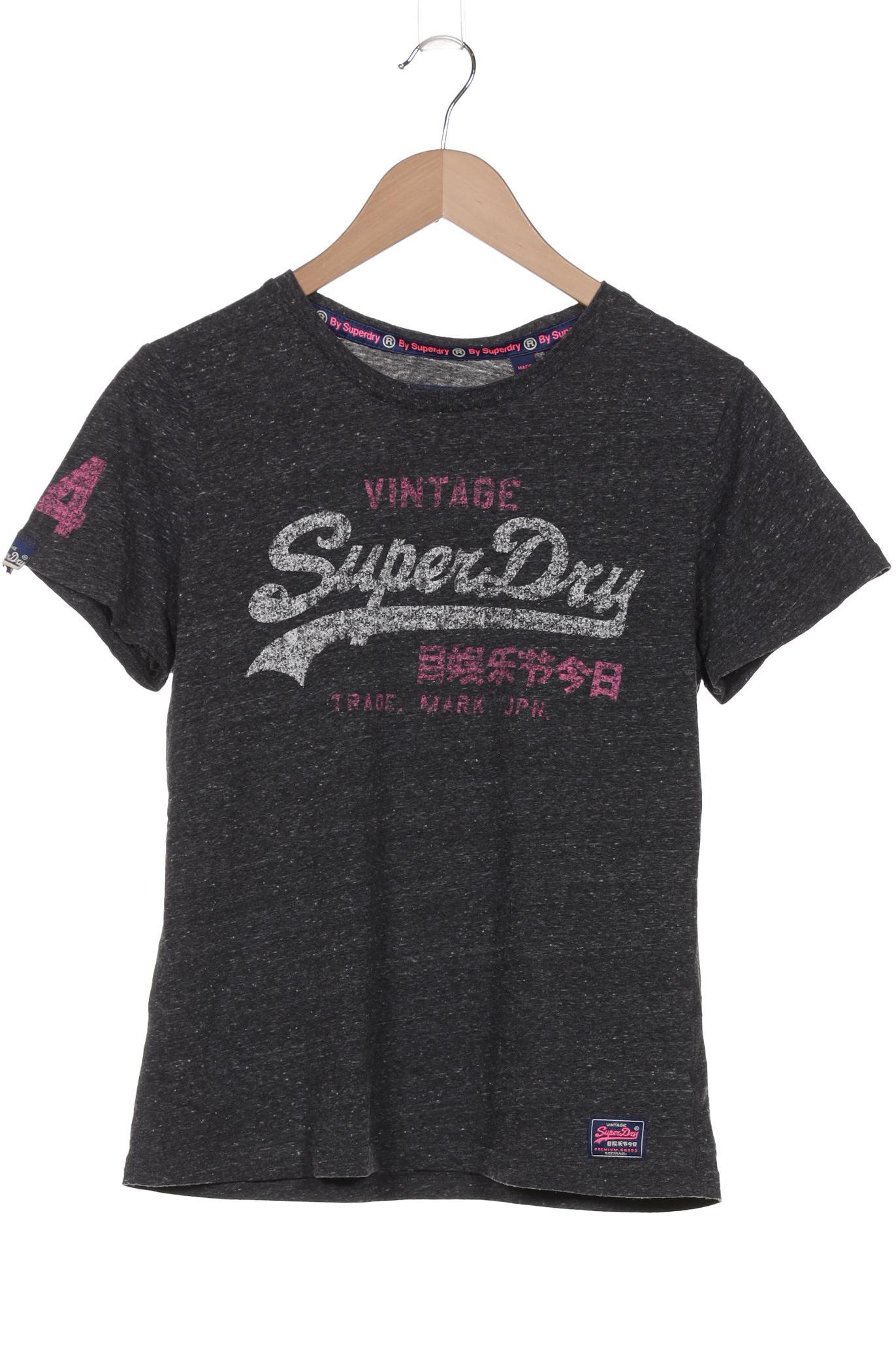 

Superdry Damen T-Shirt, grau, Gr. 40