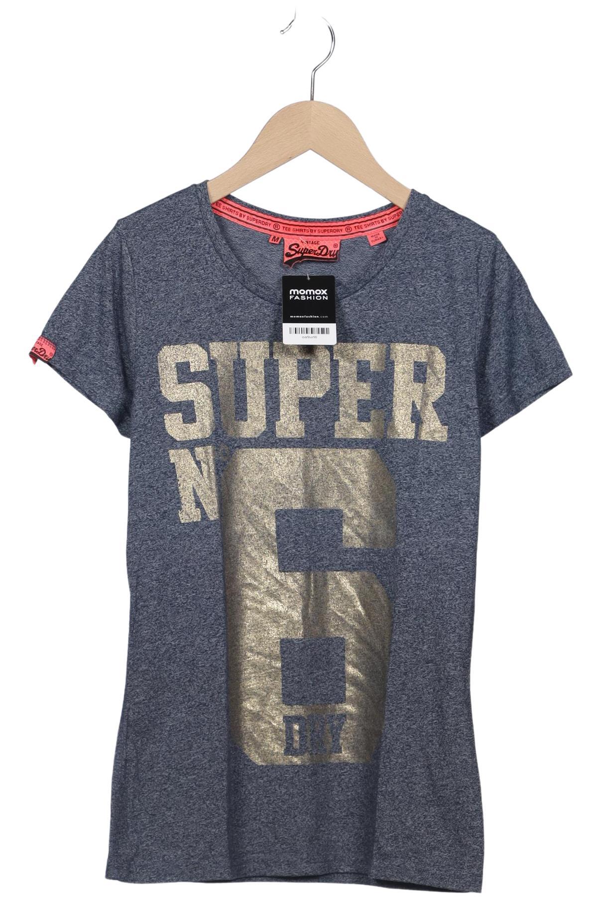 

Superdry Damen T-Shirt, marineblau, Gr. 38