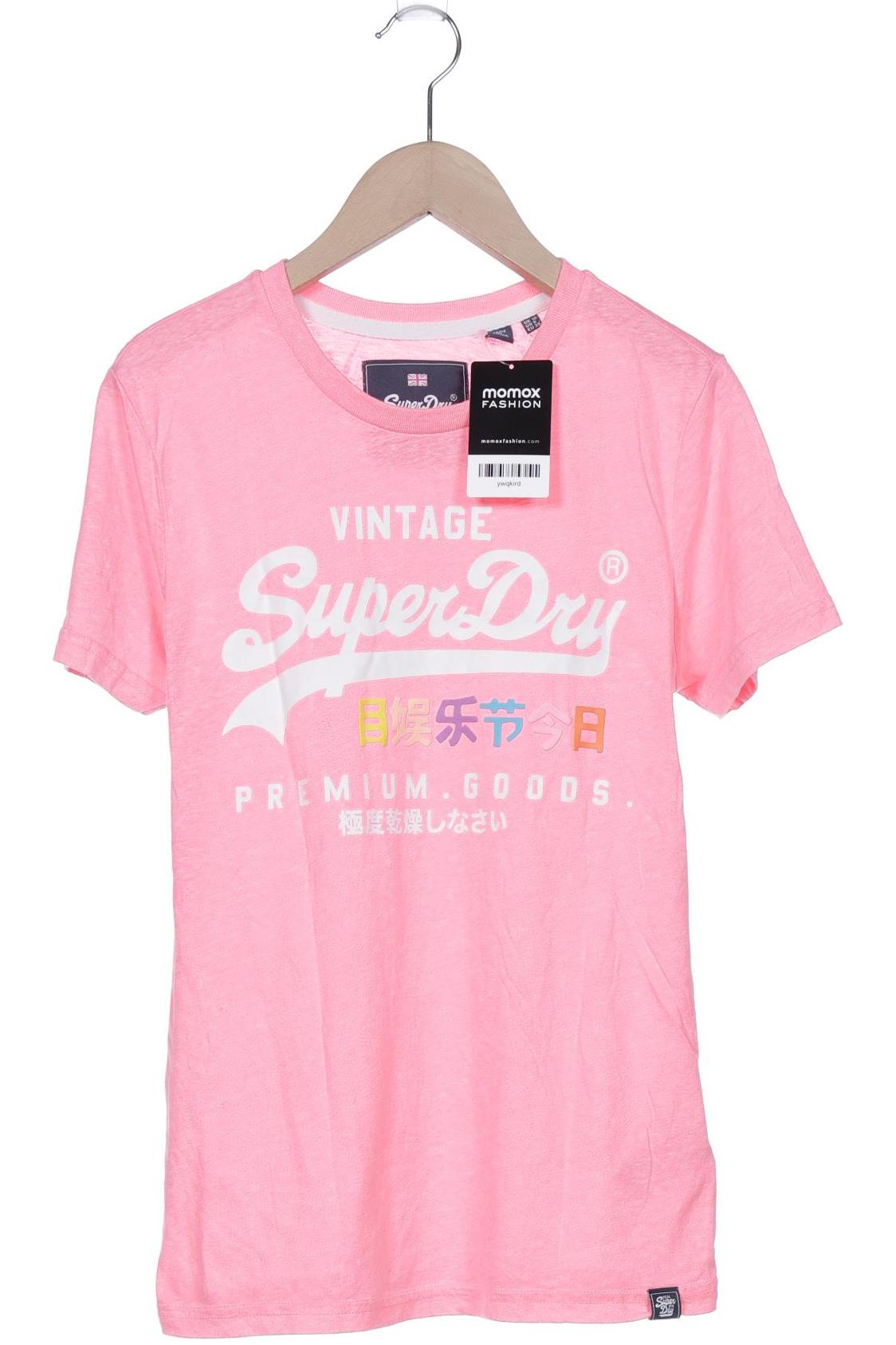 

Superdry Damen T-Shirt, pink, Gr. 38