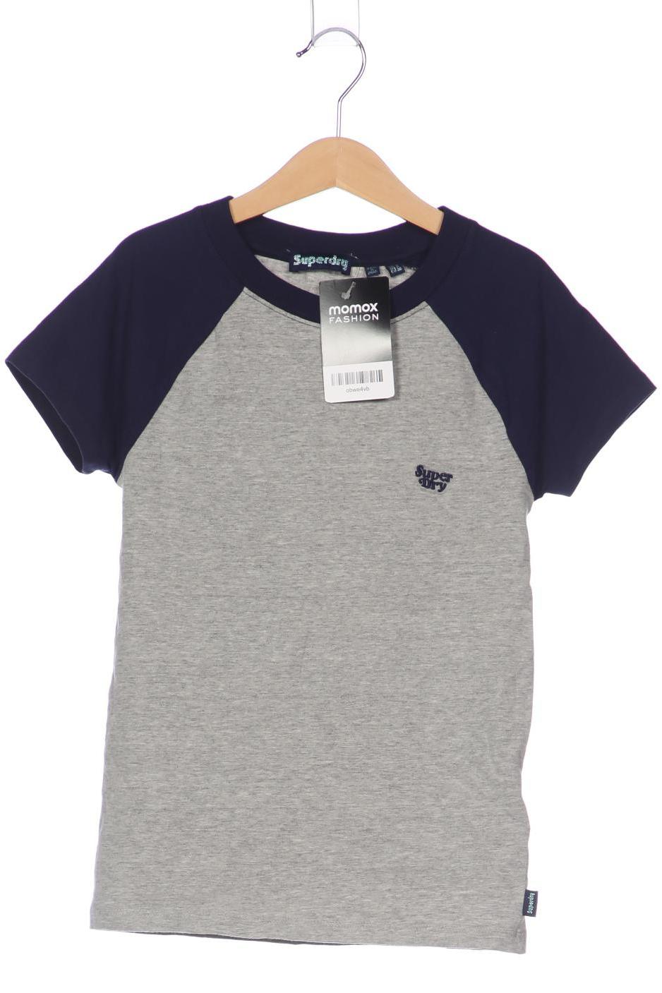 

Superdry Damen T-Shirt, grau, Gr. 36
