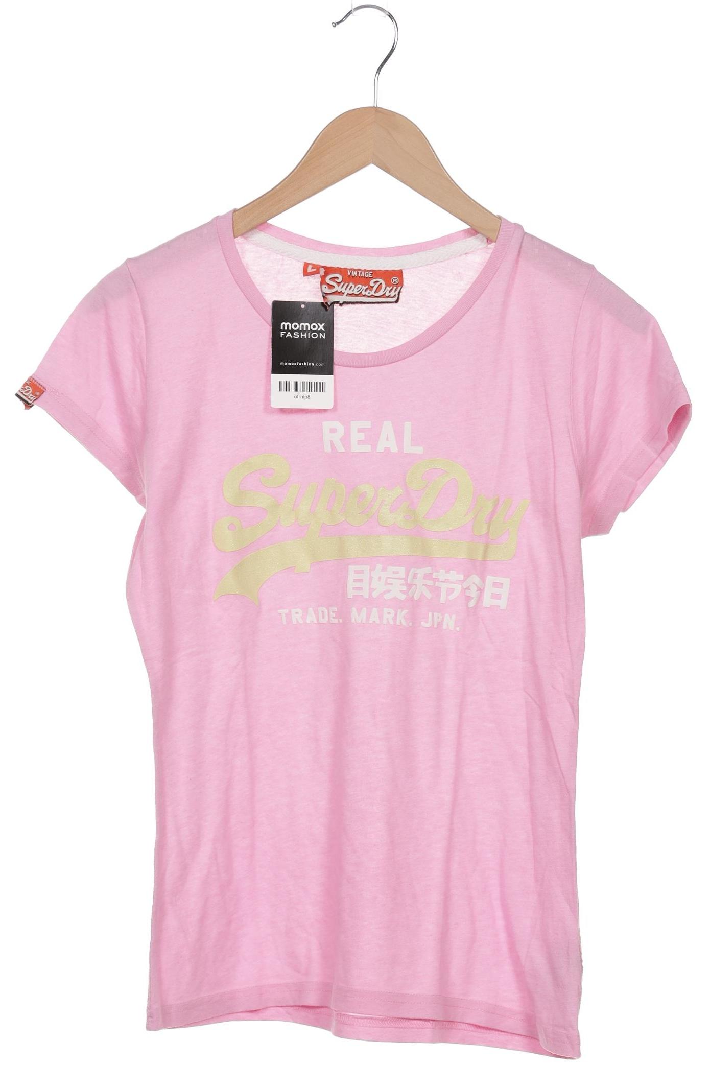 

Superdry Damen T-Shirt, pink, Gr. 42