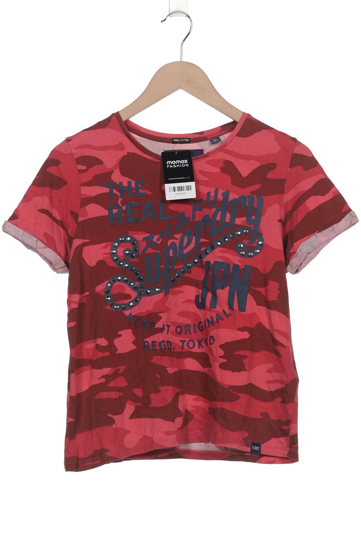 

Superdry Damen T-Shirt, pink, Gr. 40
