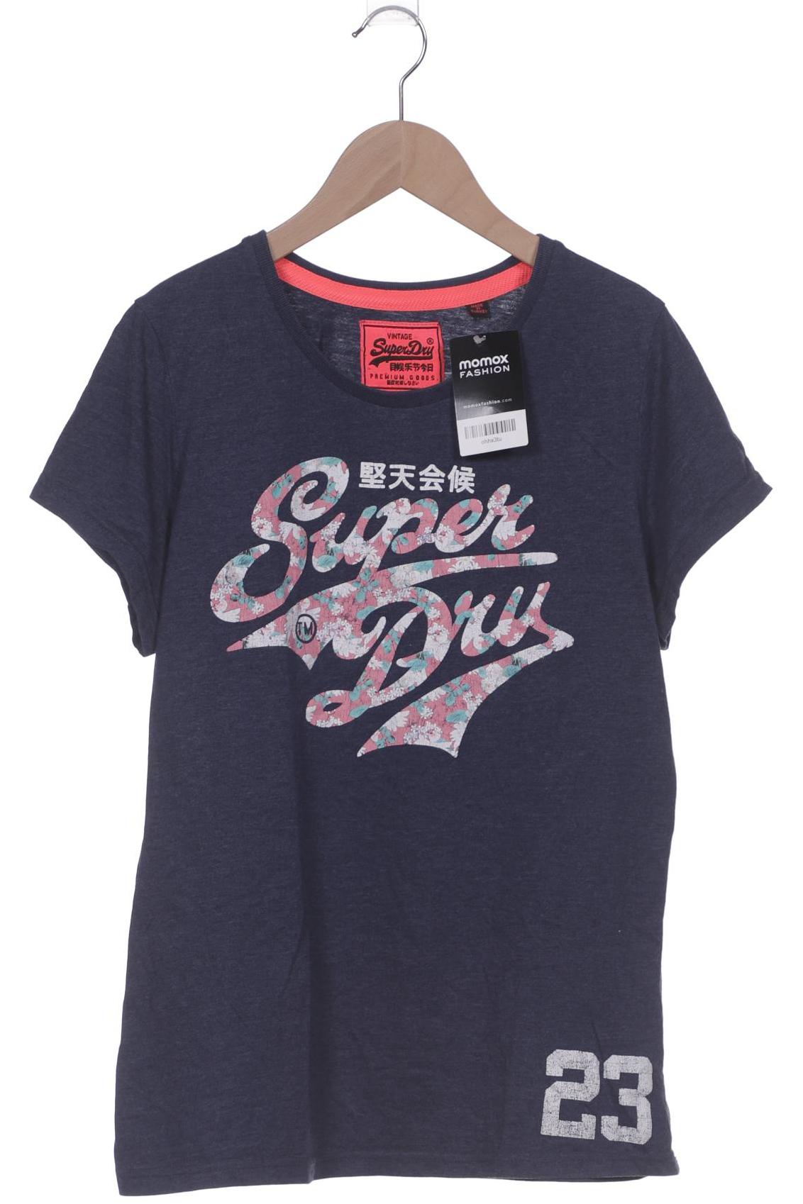 

Superdry Damen T-Shirt, marineblau, Gr. 44