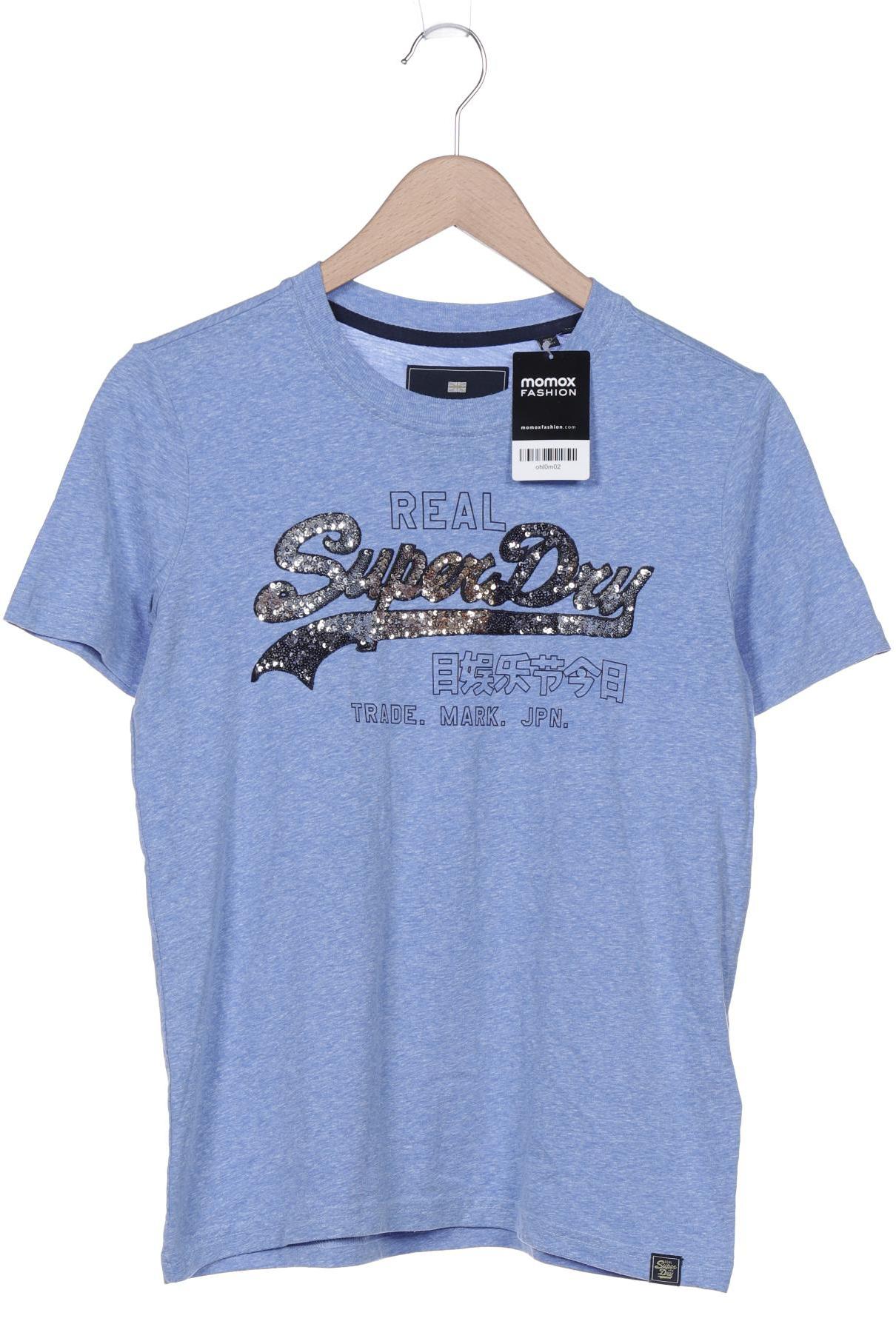

Superdry Damen T-Shirt, blau, Gr. 38
