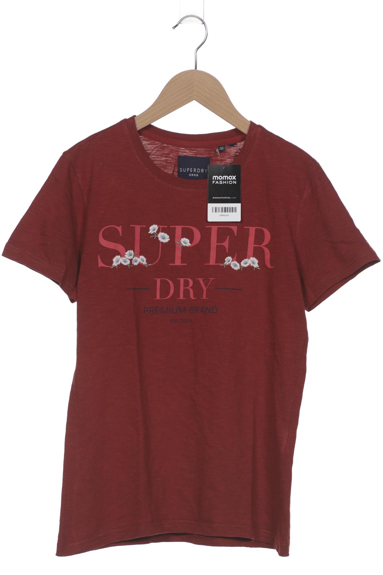 

Superdry Damen T-Shirt, rot, Gr. 36