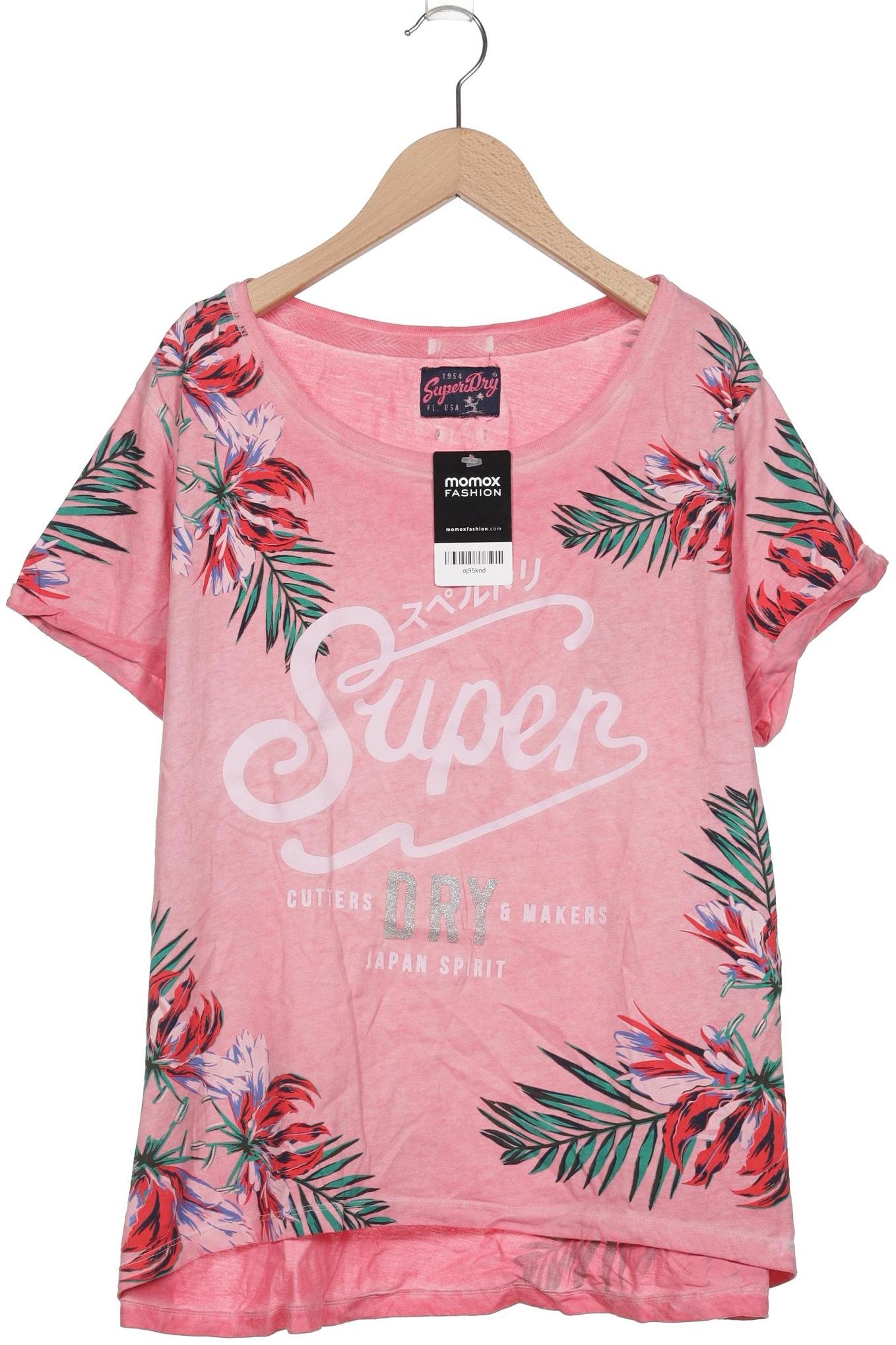 

Superdry Damen T-Shirt, pink, Gr. 44