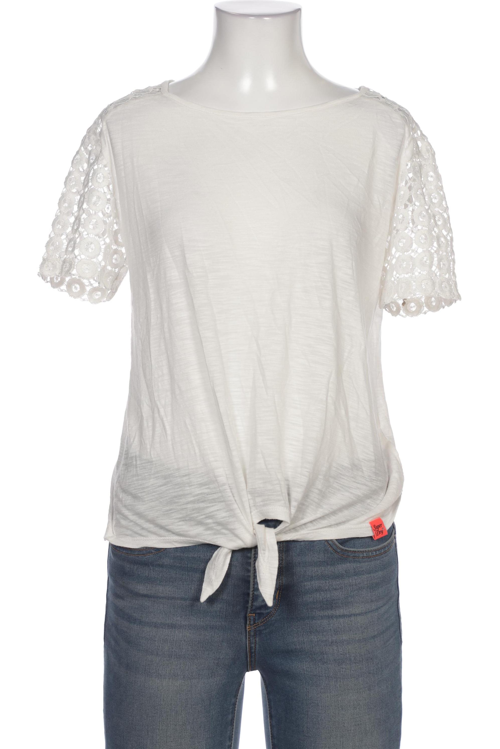 

Superdry Damen T-Shirt, weiß