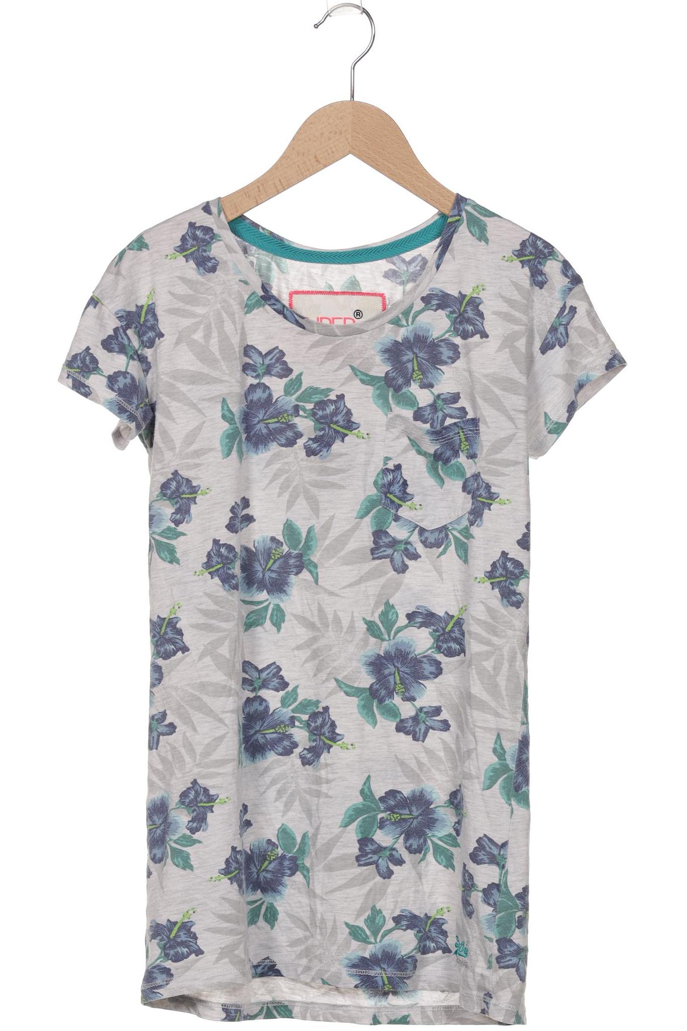 

Superdry Damen T-Shirt, grau, Gr. 34
