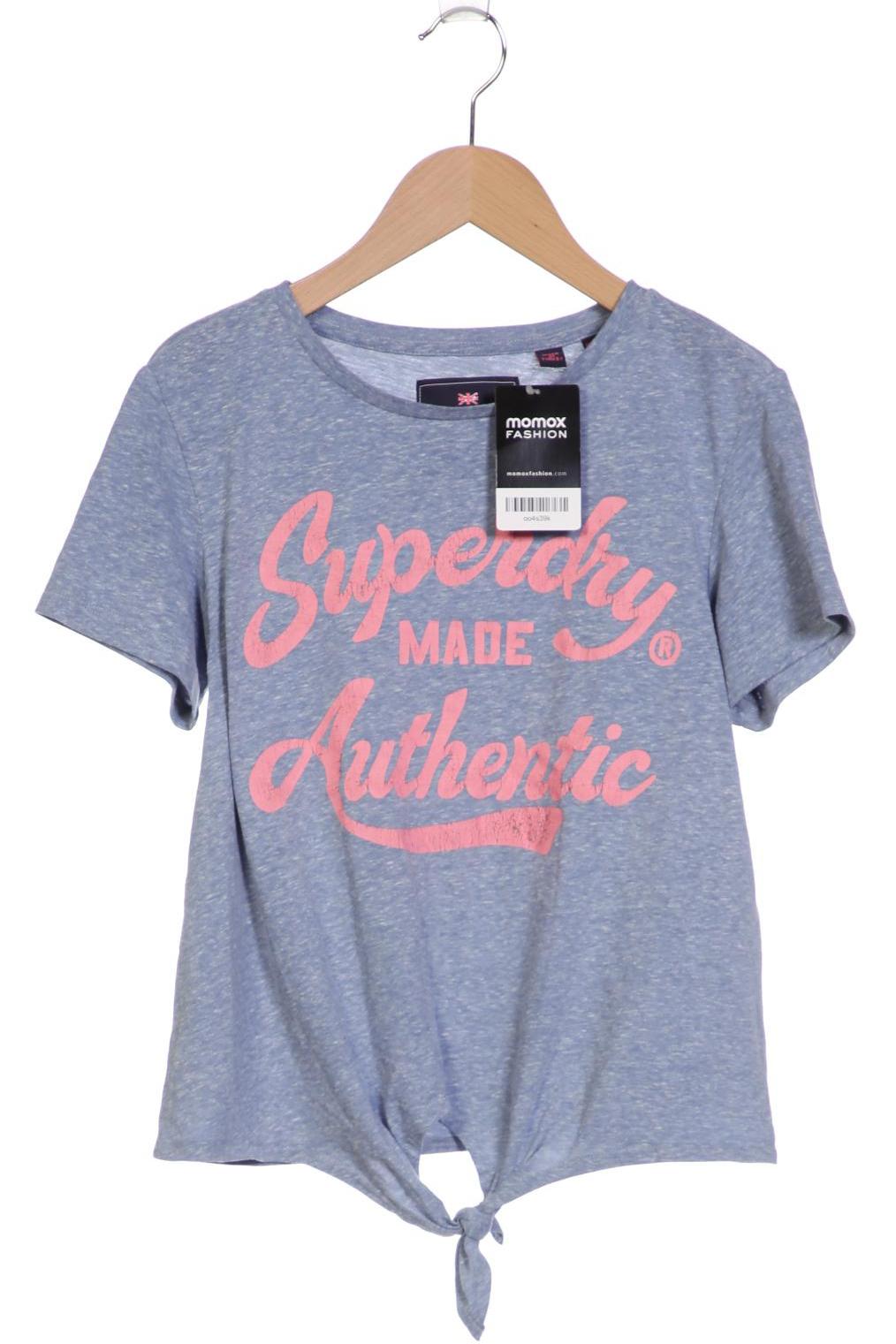 

Superdry Damen T-Shirt, blau, Gr. 36