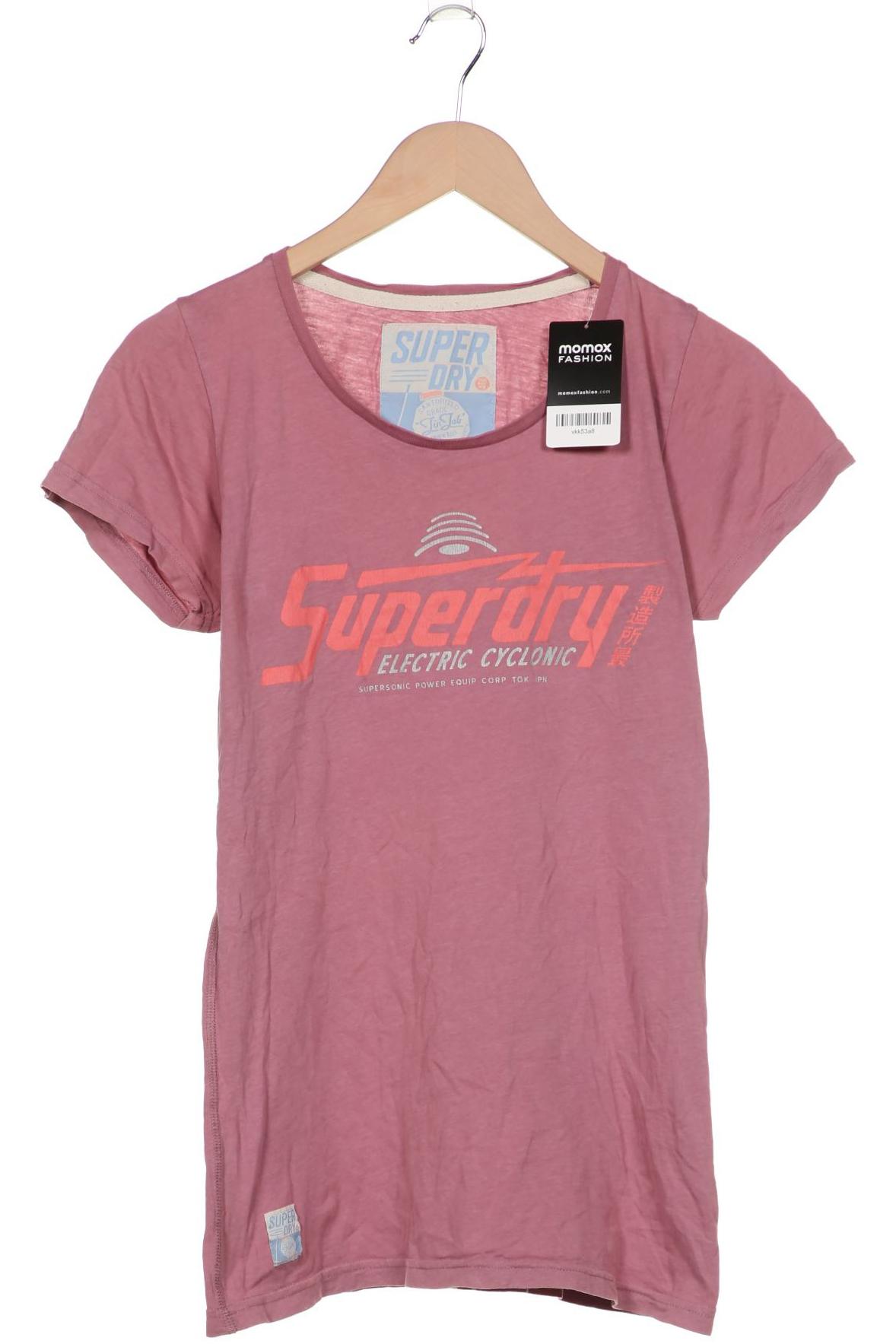 

Superdry Damen T-Shirt, pink, Gr. 42