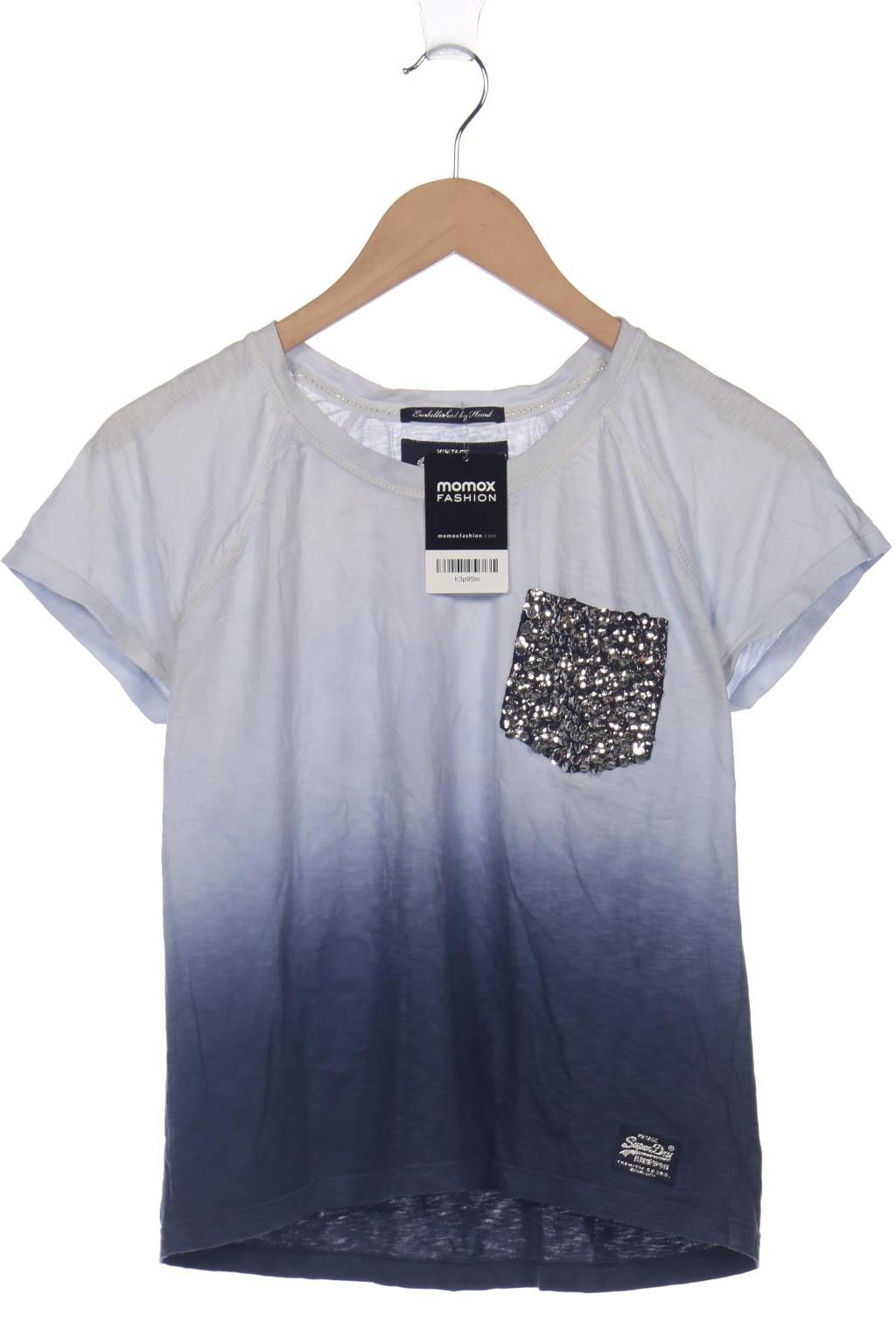 

Superdry Damen T-Shirt, hellblau, Gr. 38