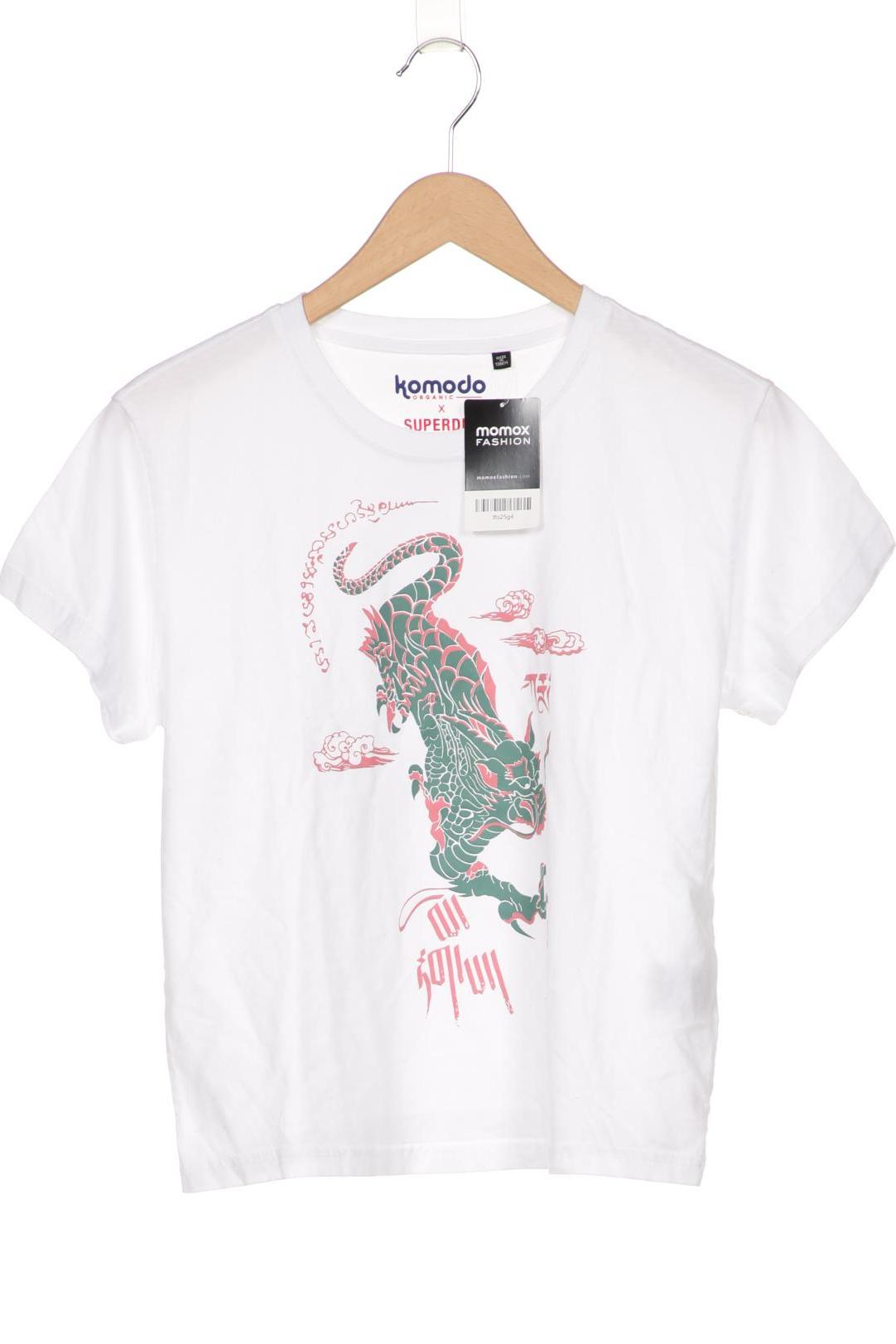 

Superdry Damen T-Shirt, weiß, Gr. 16