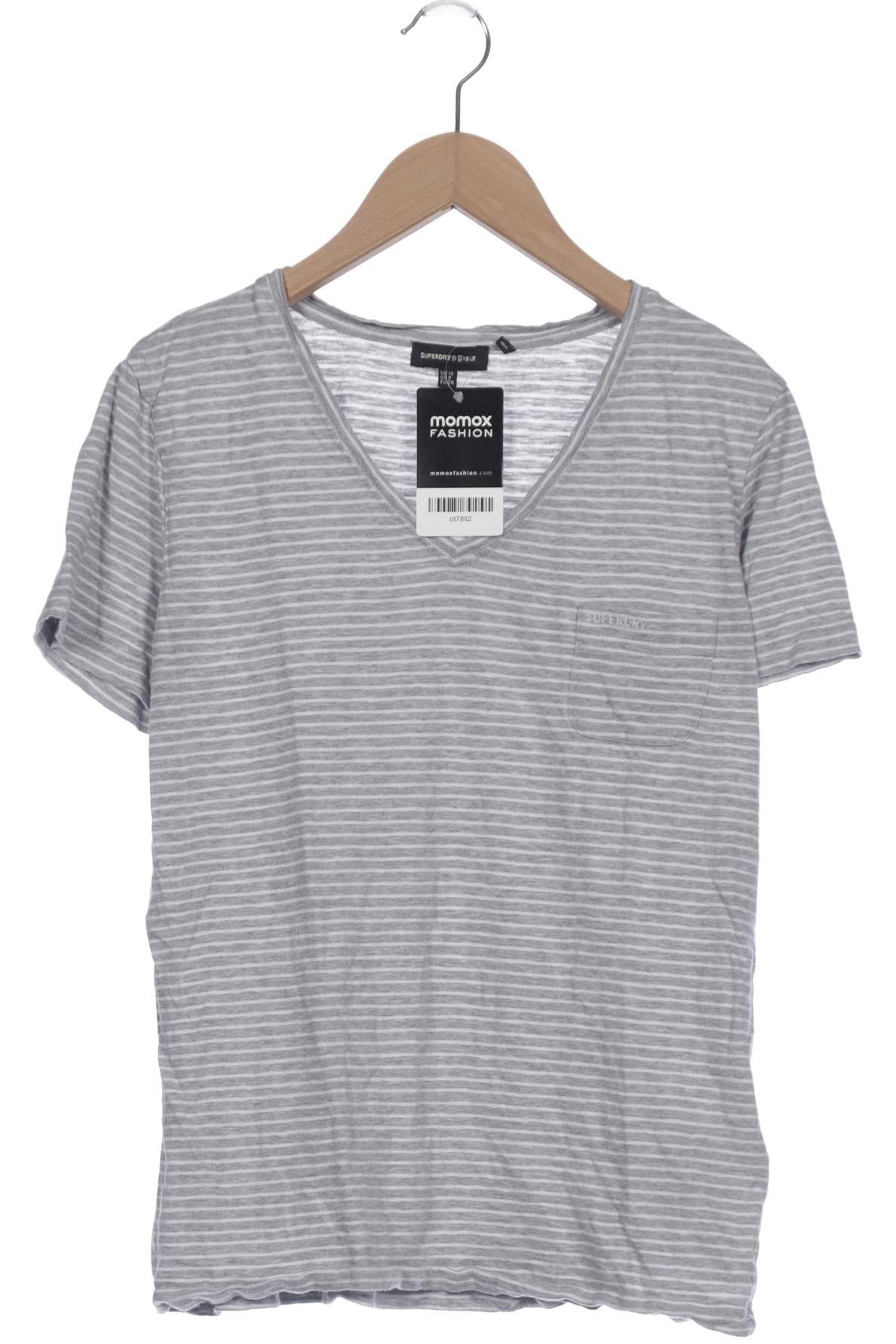 

Superdry Damen T-Shirt, grau, Gr. 10