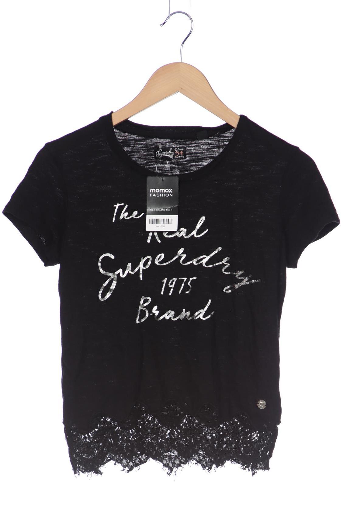 

Superdry Damen T-Shirt, schwarz