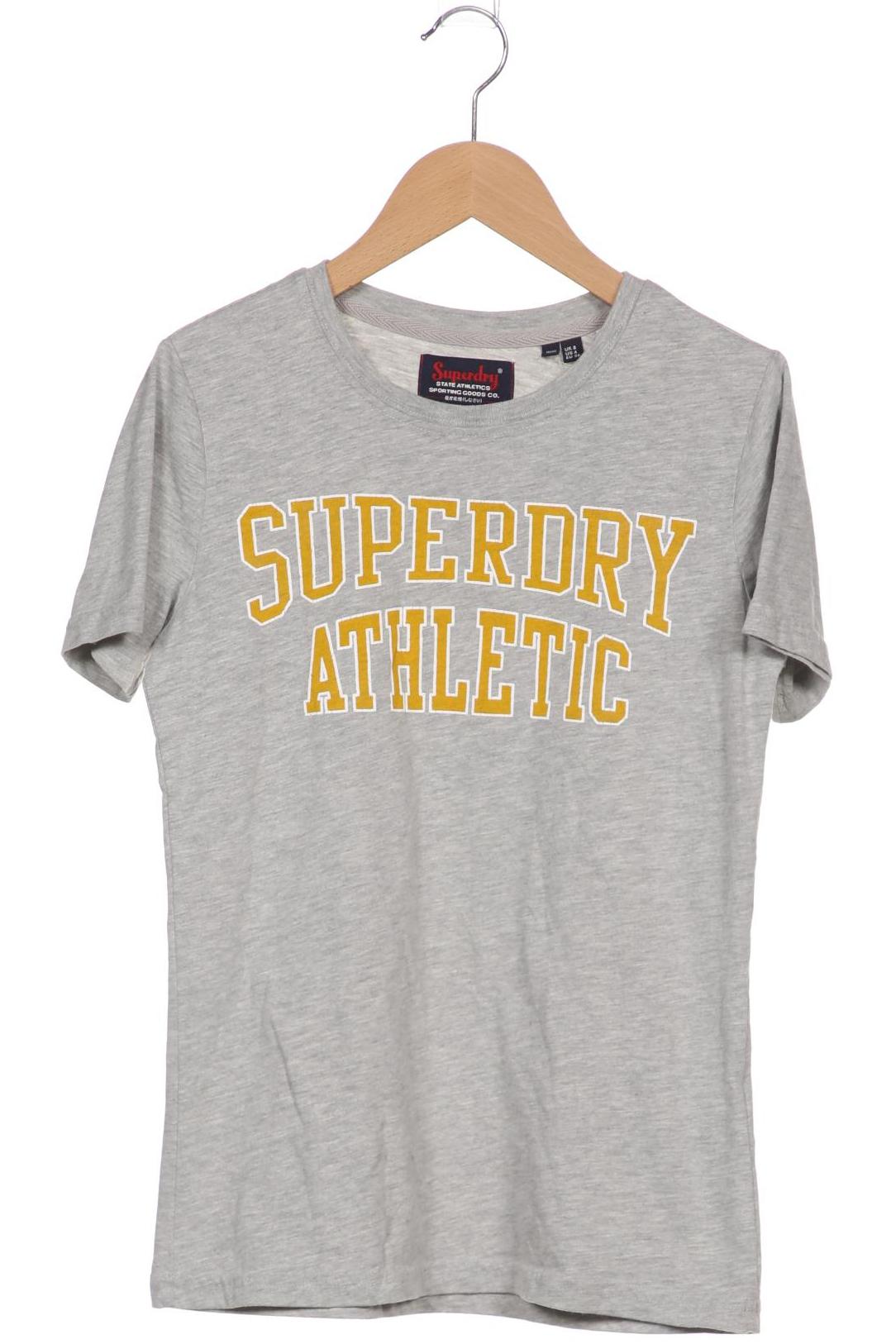 

Superdry Damen T-Shirt, grau, Gr. 36