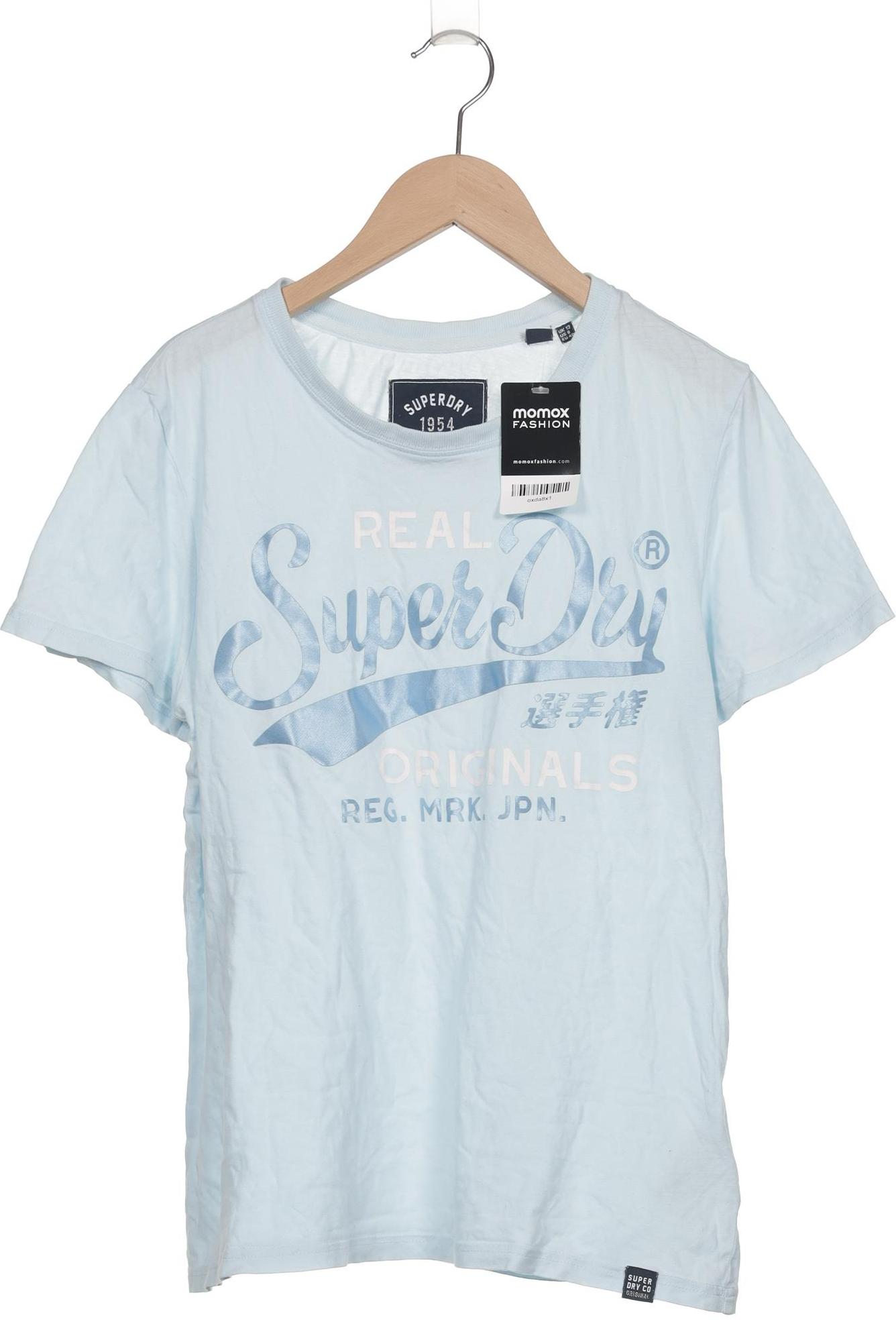 

Superdry Damen T-Shirt, hellblau, Gr. 40