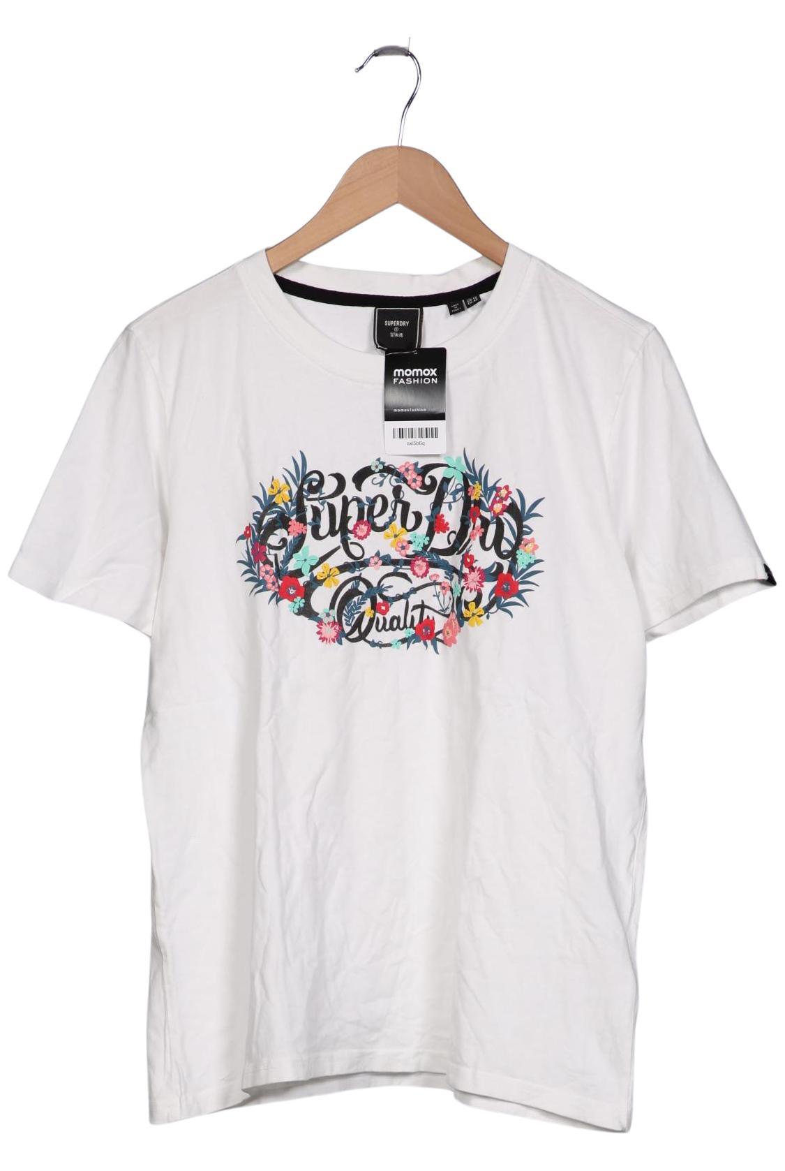 

Superdry Damen T-Shirt, weiß, Gr. 42