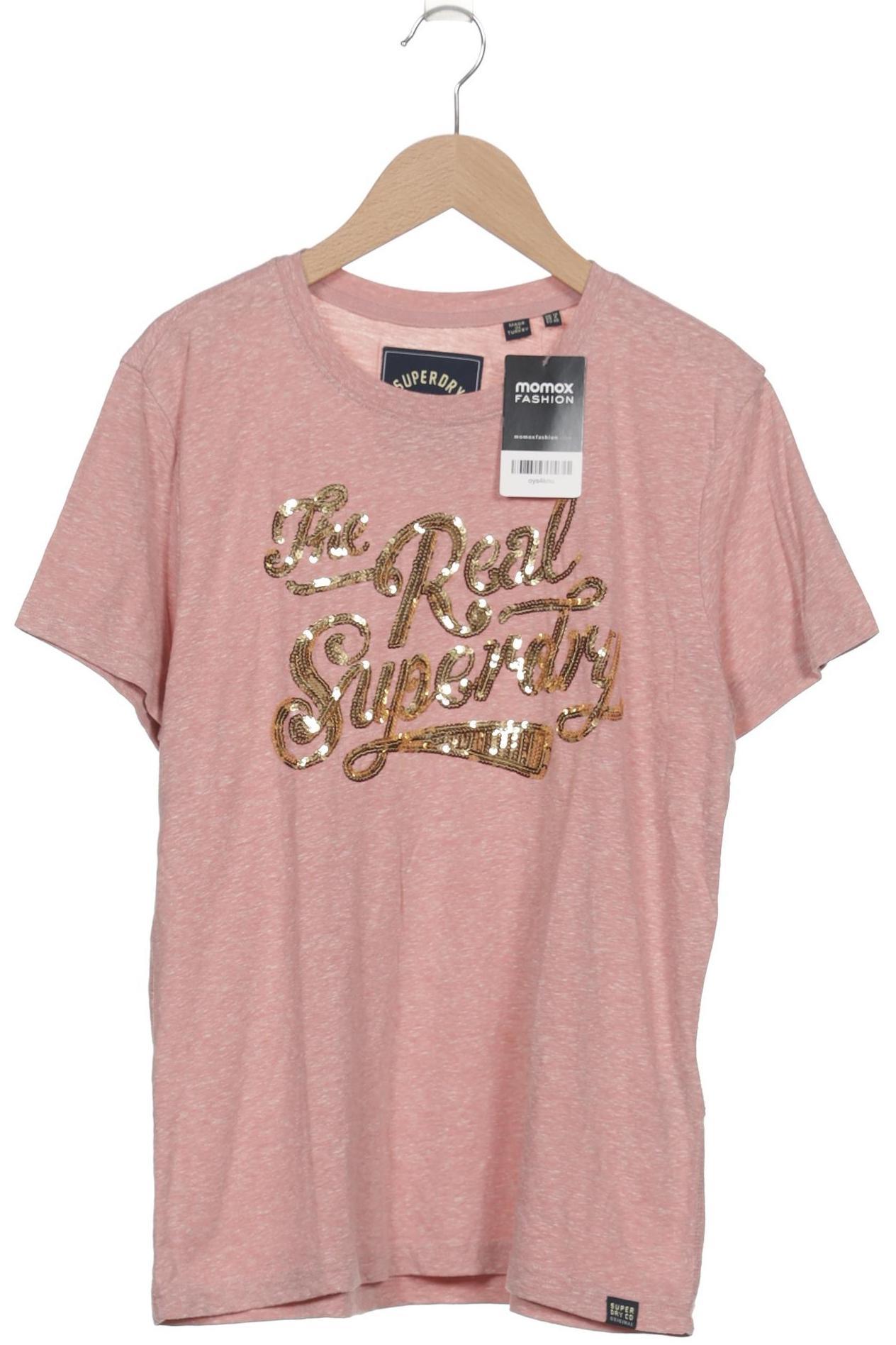 

Superdry Damen T-Shirt, pink, Gr. 40