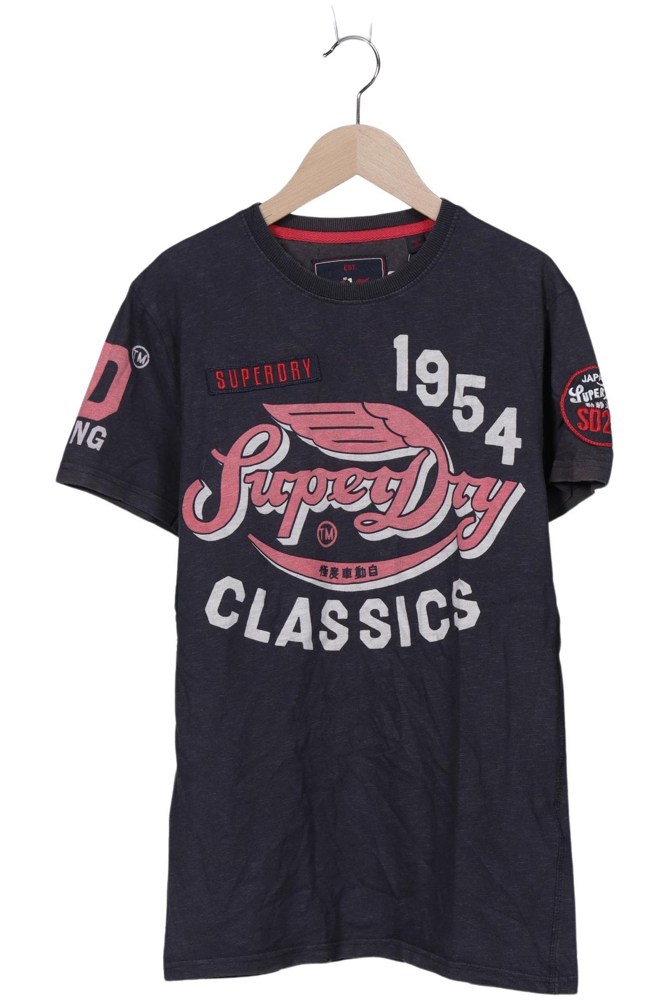 

Superdry Damen T-Shirt, marineblau, Gr. 36