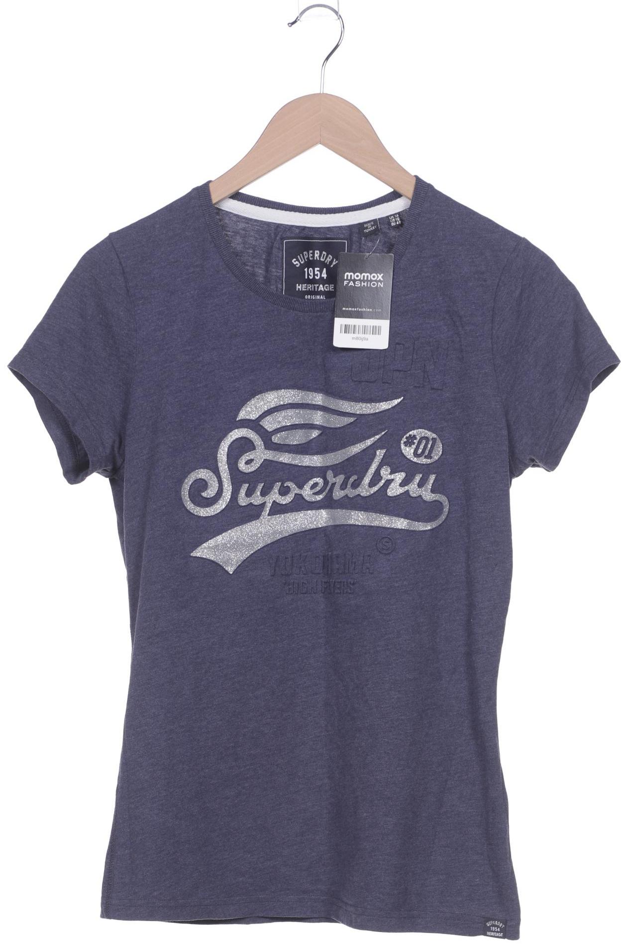 

Superdry Damen T-Shirt, marineblau, Gr. 42