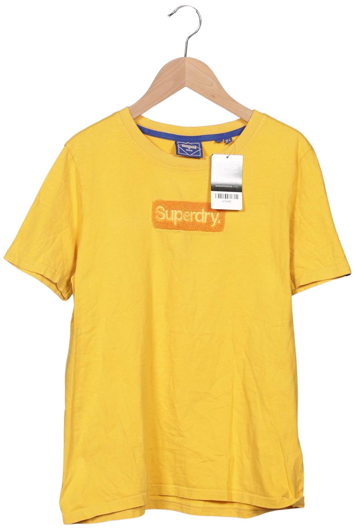 

Superdry Damen T-Shirt, gelb, Gr. 38