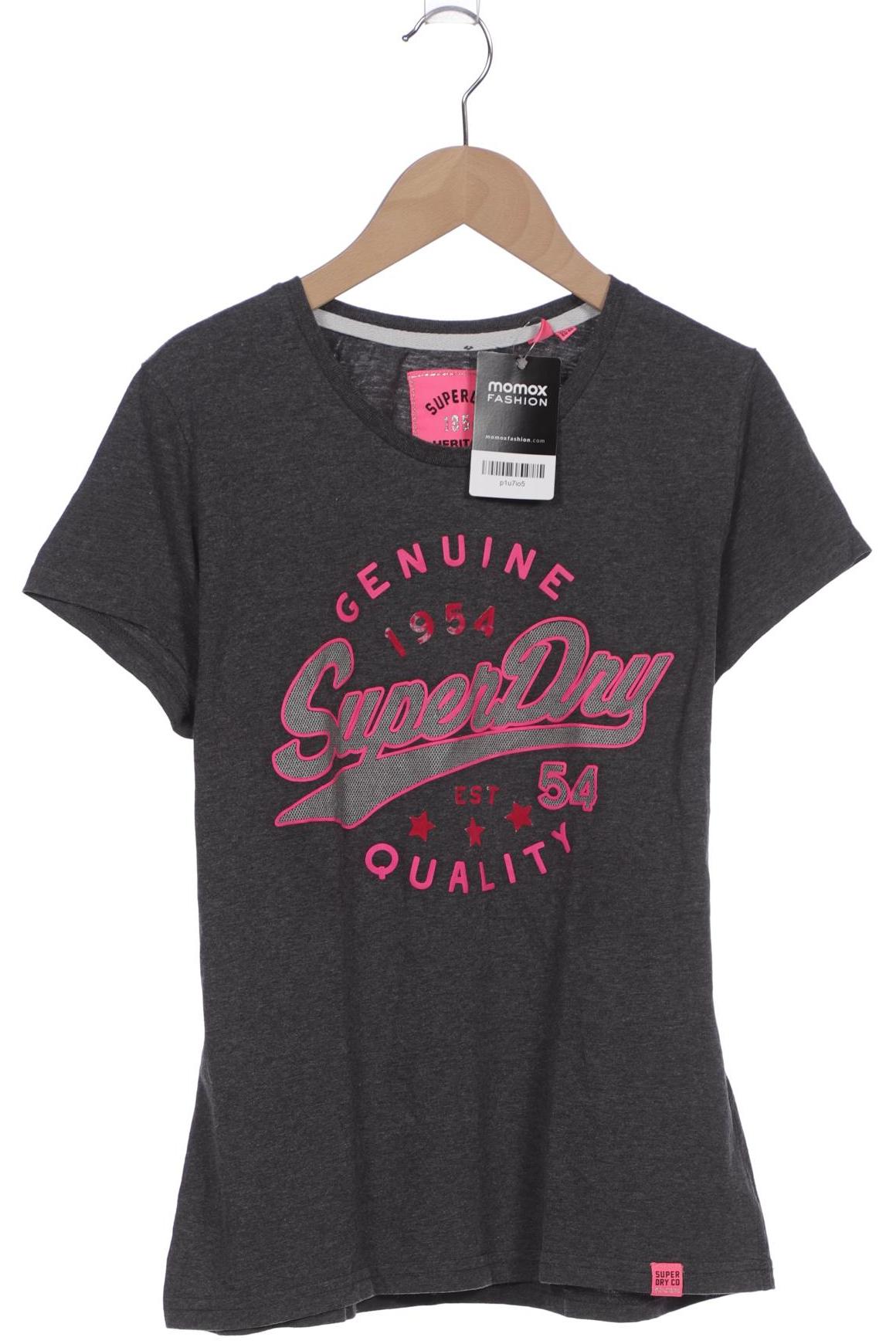 

Superdry Damen T-Shirt, grau, Gr. 44