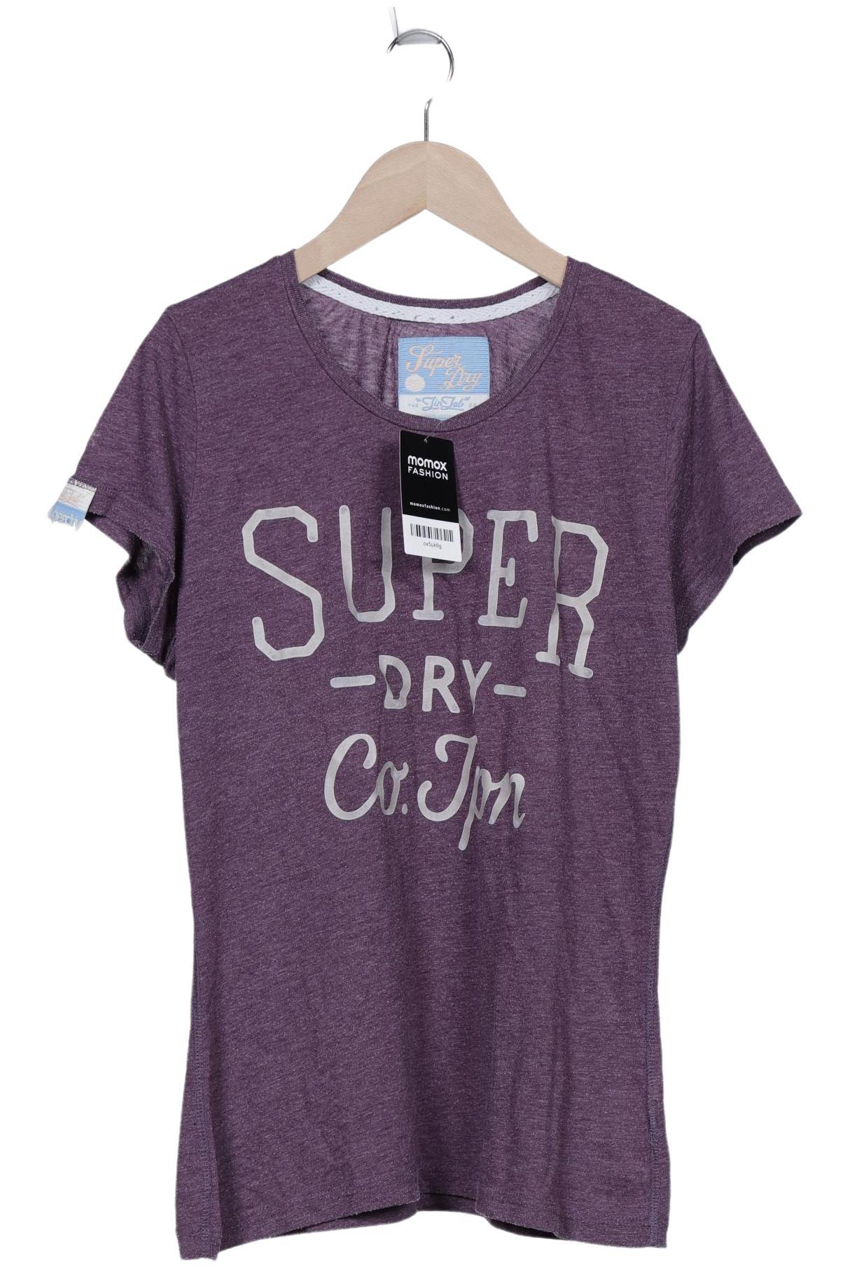 

Superdry Damen T-Shirt, flieder, Gr. 44