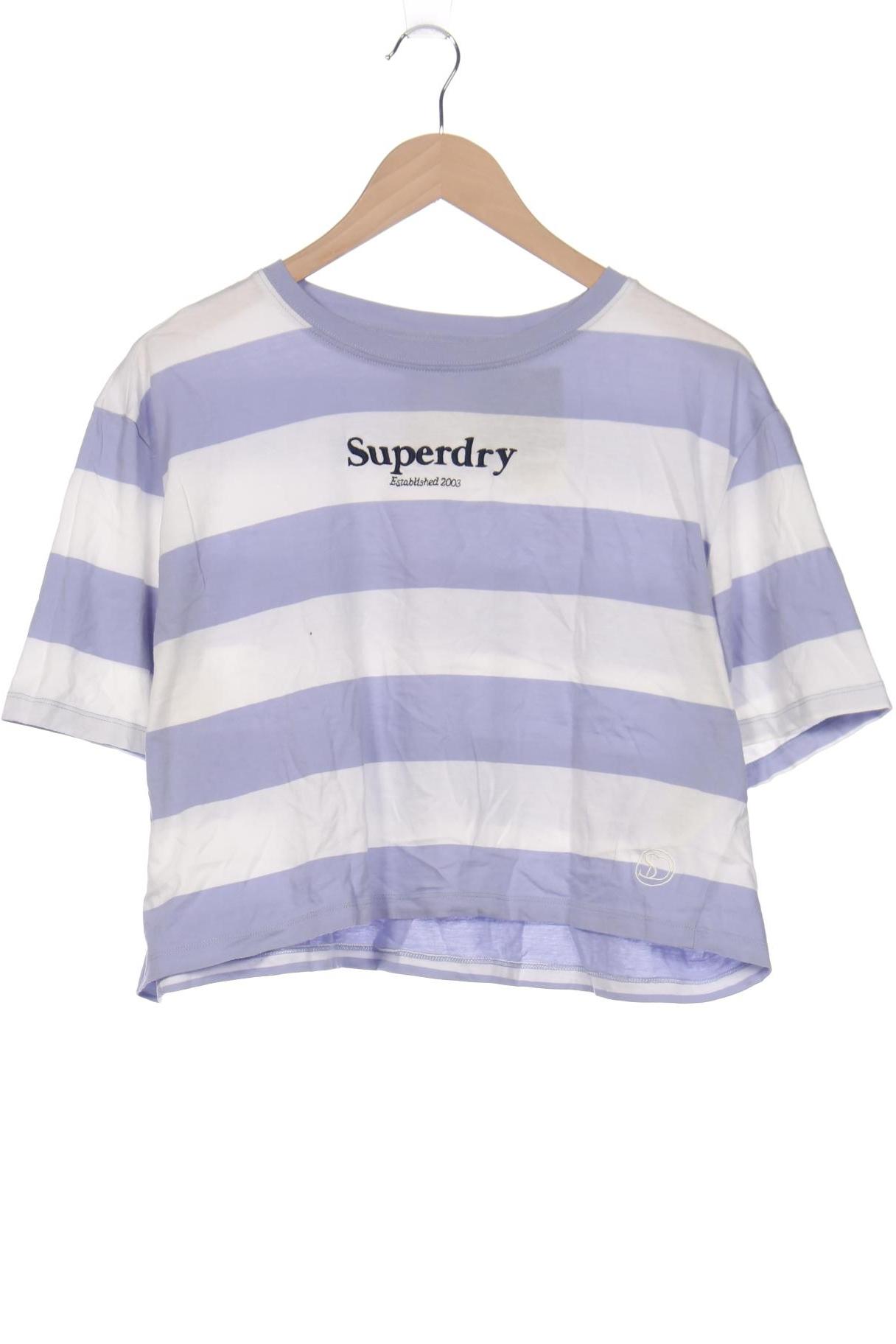 

Superdry Damen T-Shirt, flieder, Gr. 40
