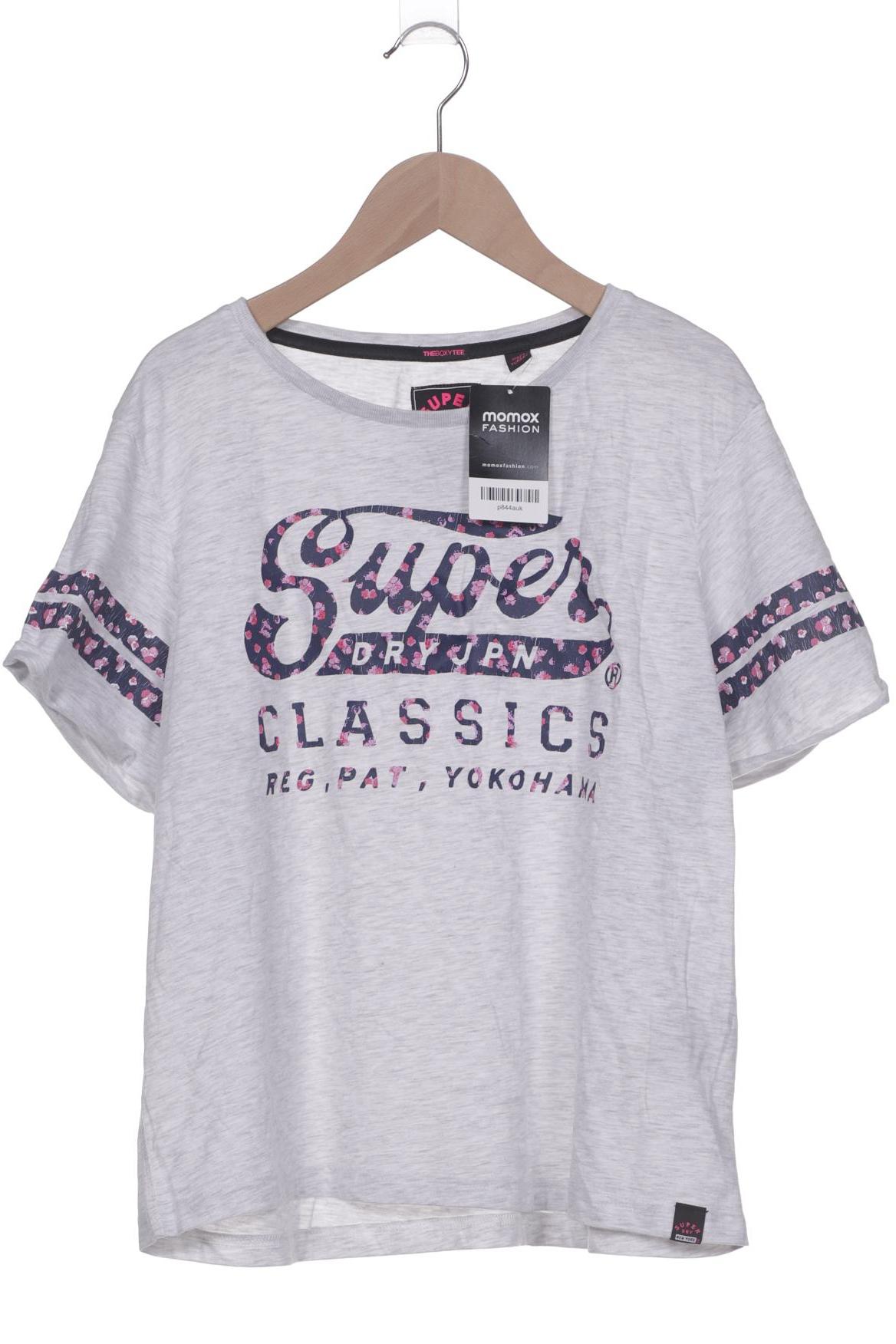 

Superdry Damen T-Shirt, grau, Gr. 44