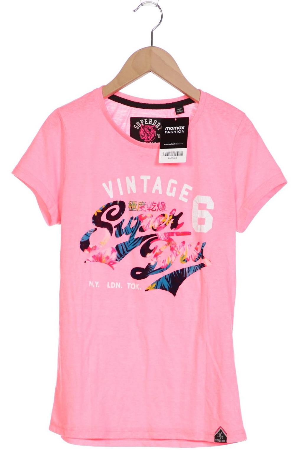 

Superdry Damen T-Shirt, pink, Gr. 38