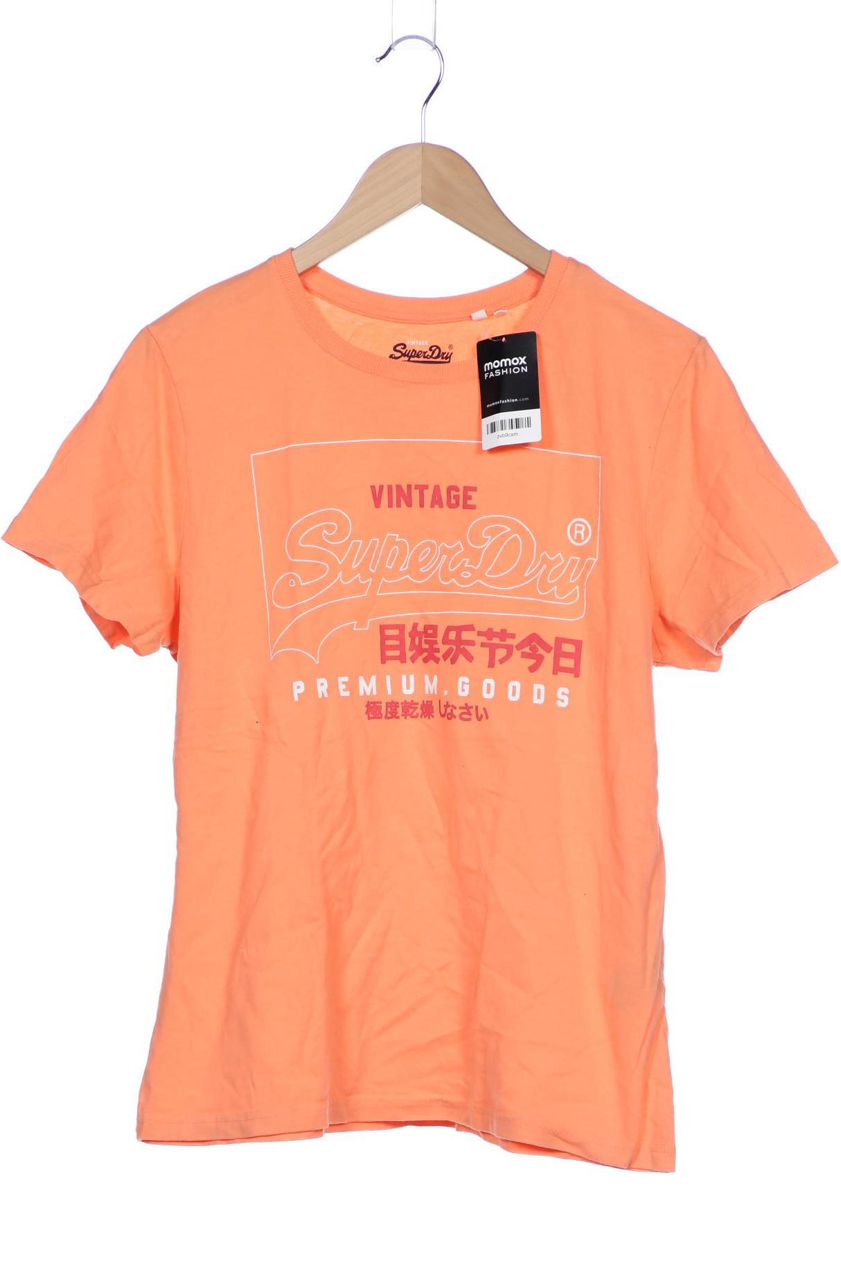 

Superdry Damen T-Shirt, orange, Gr. 44