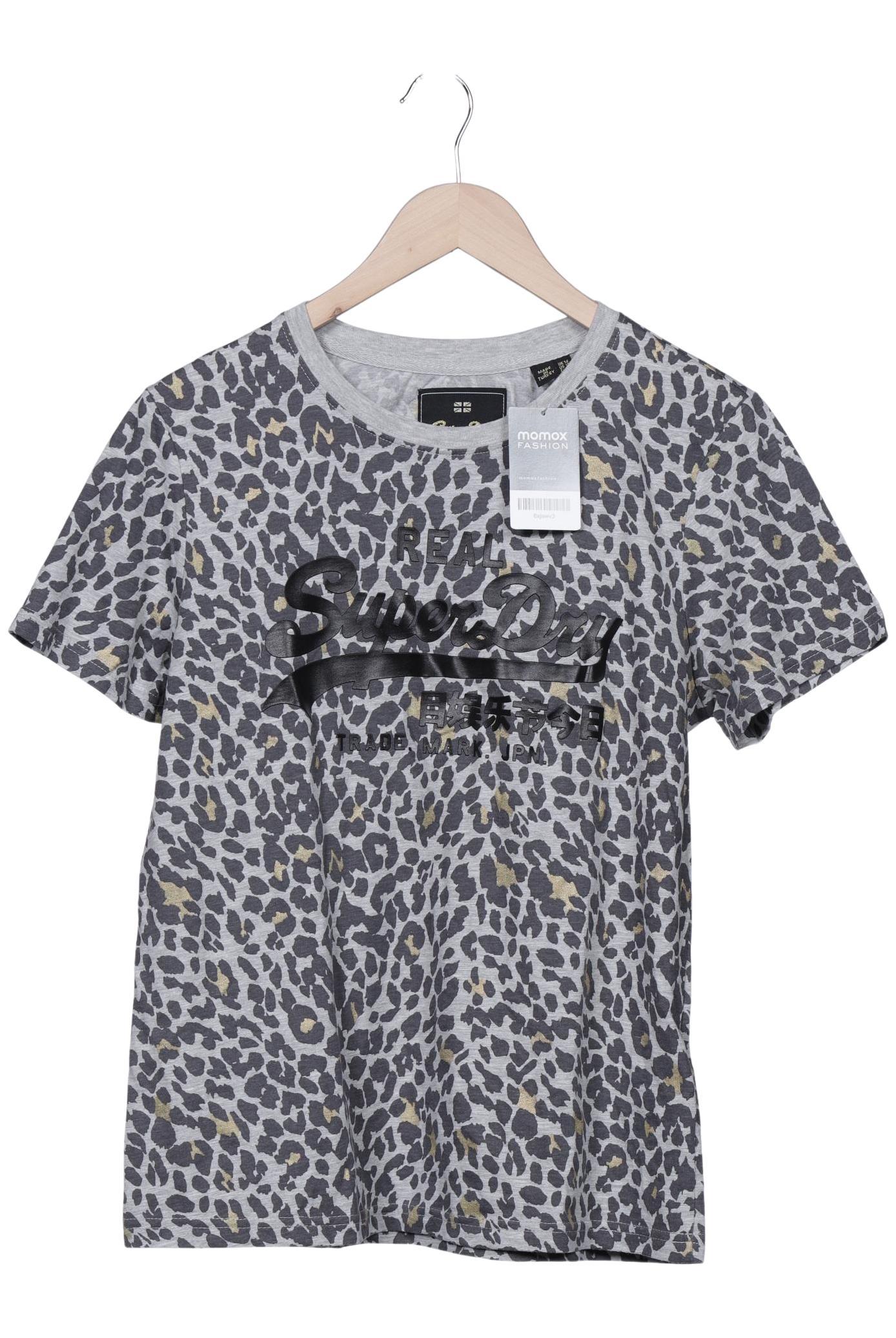 

Superdry Damen T-Shirt, grau, Gr. 42