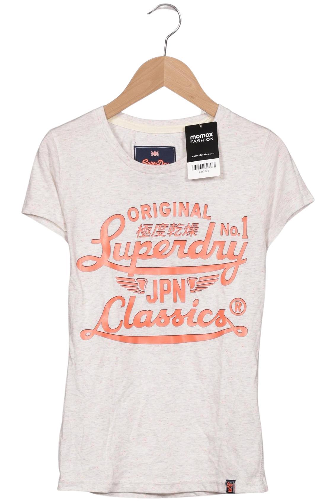 

Superdry Damen T-Shirt, grau, Gr. 36