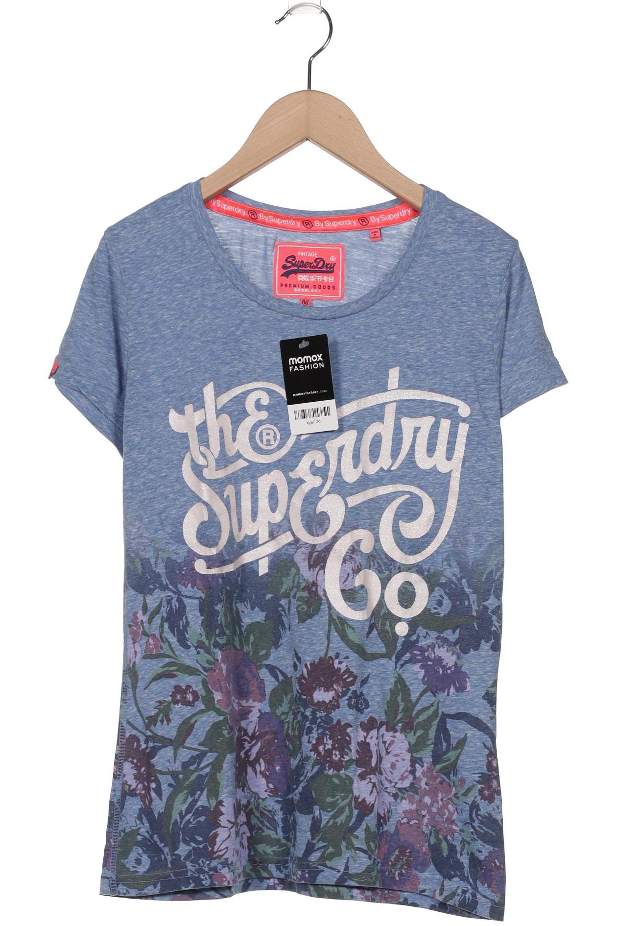 

Superdry Damen T-Shirt, hellblau, Gr. 38