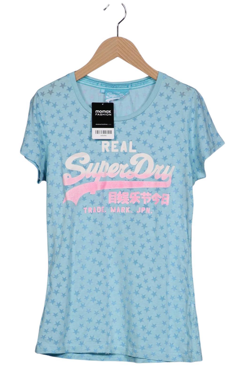 

Superdry Damen T-Shirt, blau, Gr. 38
