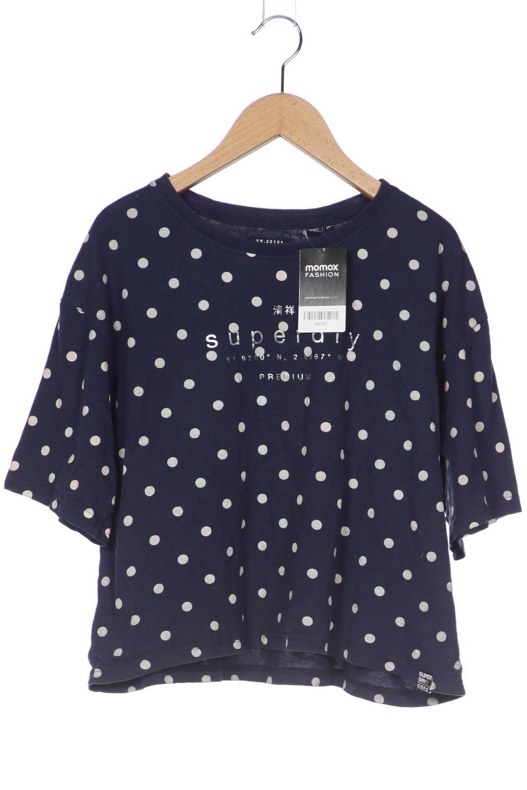 

Superdry Damen T-Shirt, marineblau, Gr. 42