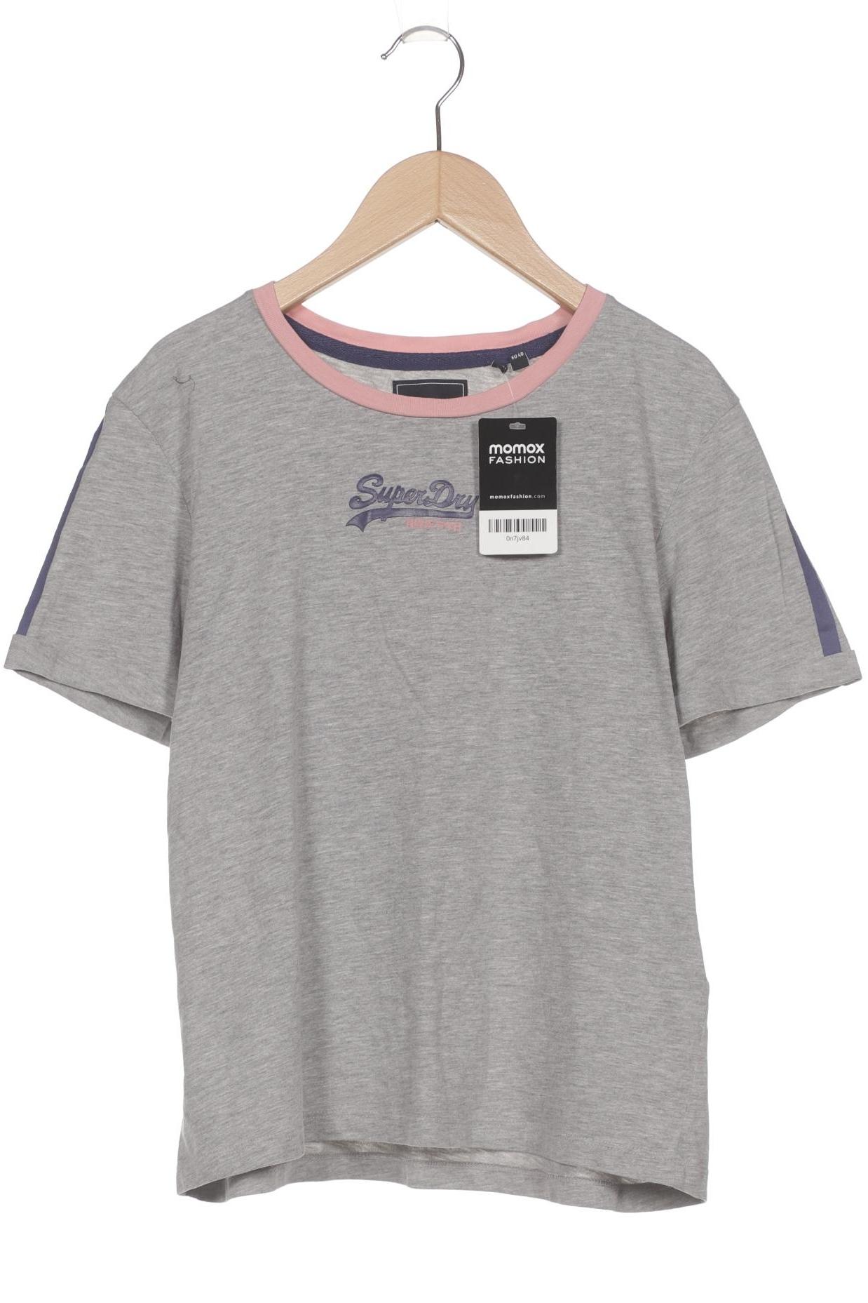 

Superdry Damen T-Shirt, grau, Gr. 40
