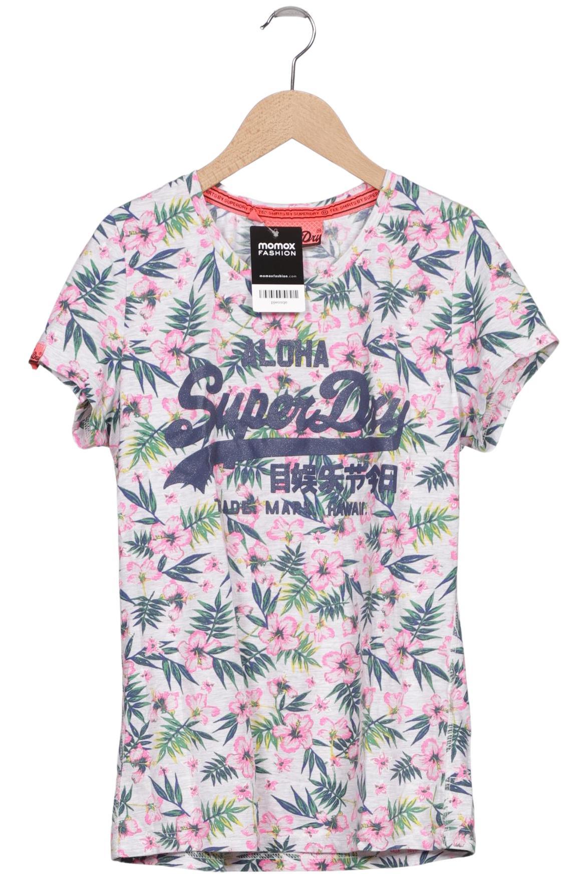 

Superdry Damen T-Shirt, grau, Gr. 42