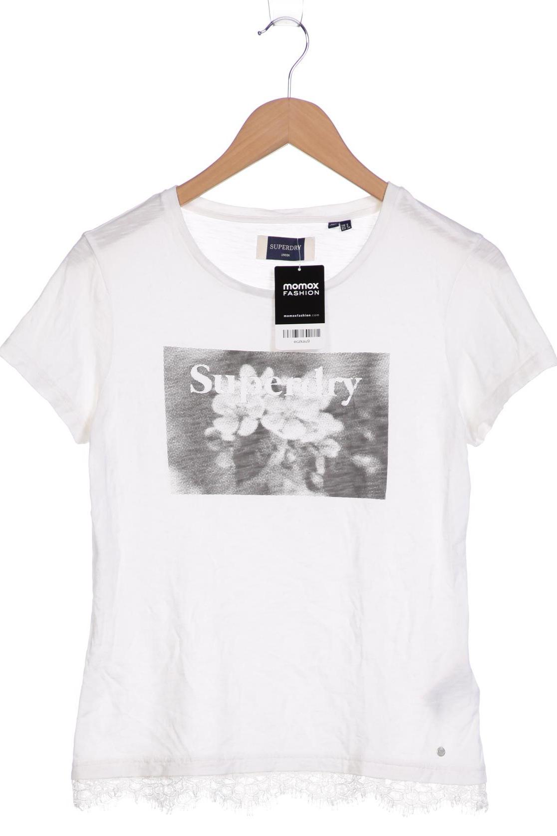 

Superdry Damen T-Shirt, weiß, Gr. 36