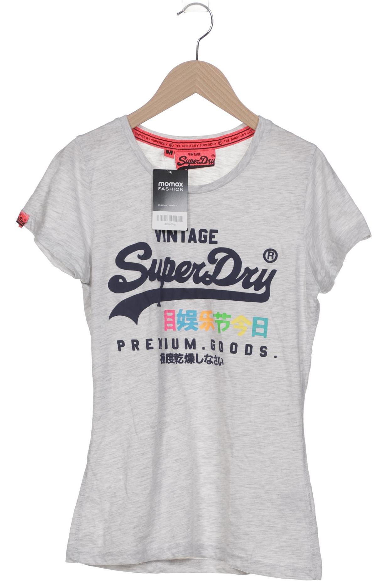 

Superdry Damen T-Shirt, grau, Gr. 38