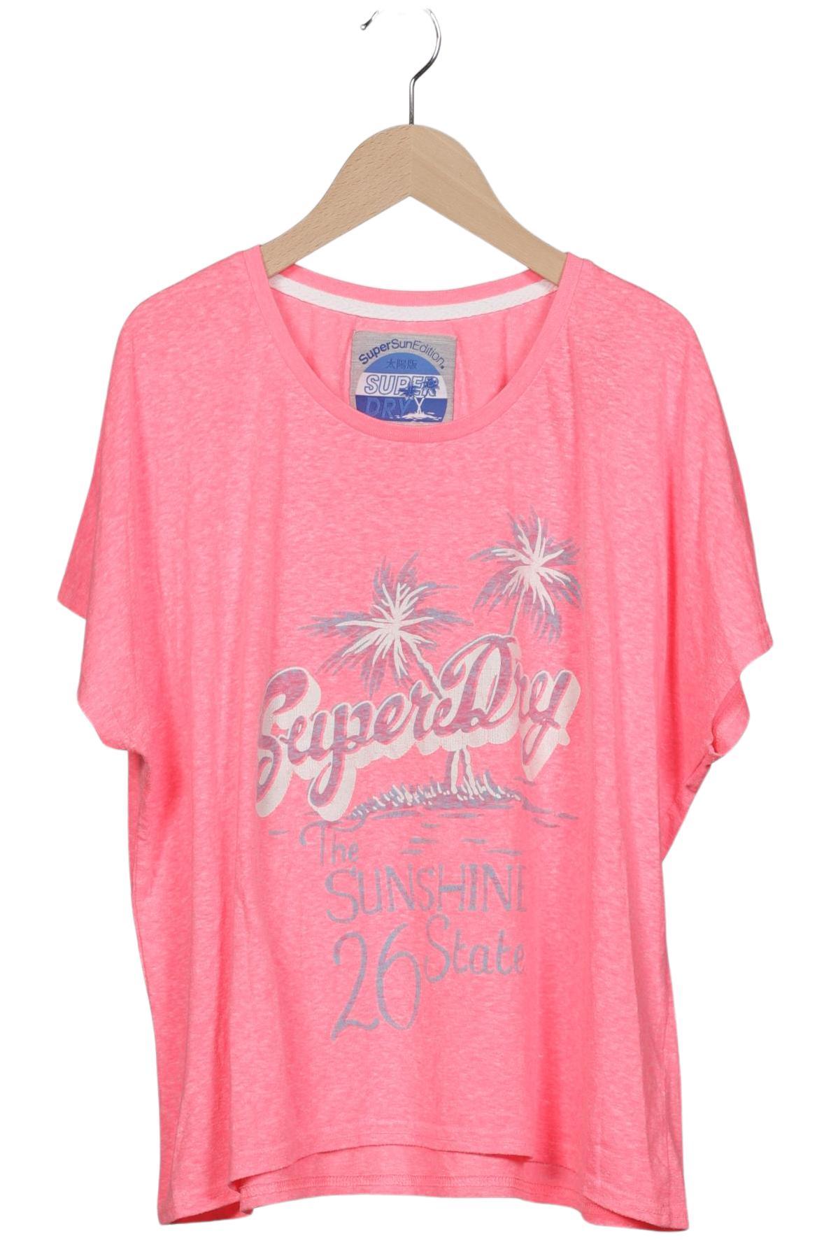 

Superdry Damen T-Shirt, pink, Gr. 42
