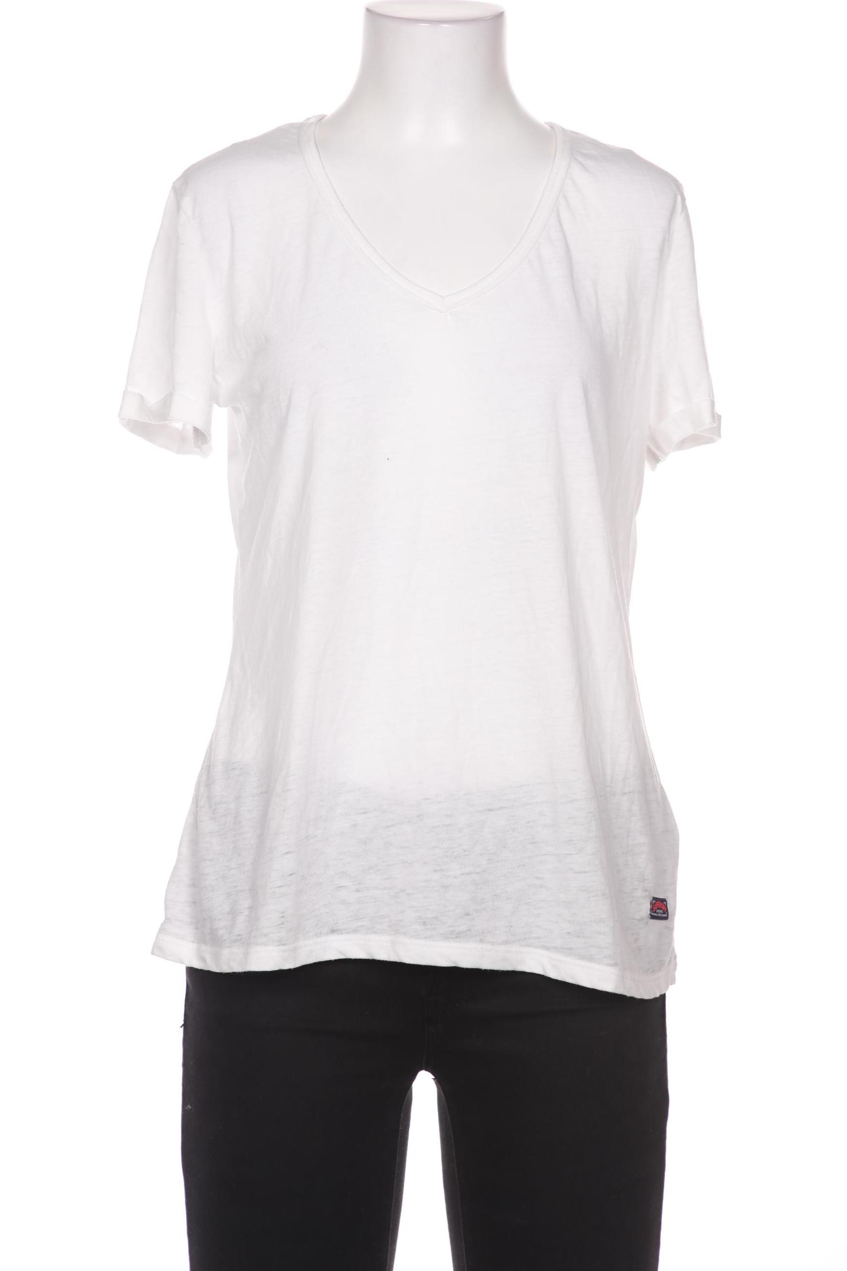 

Superdry Damen T-Shirt, weiß, Gr. 38