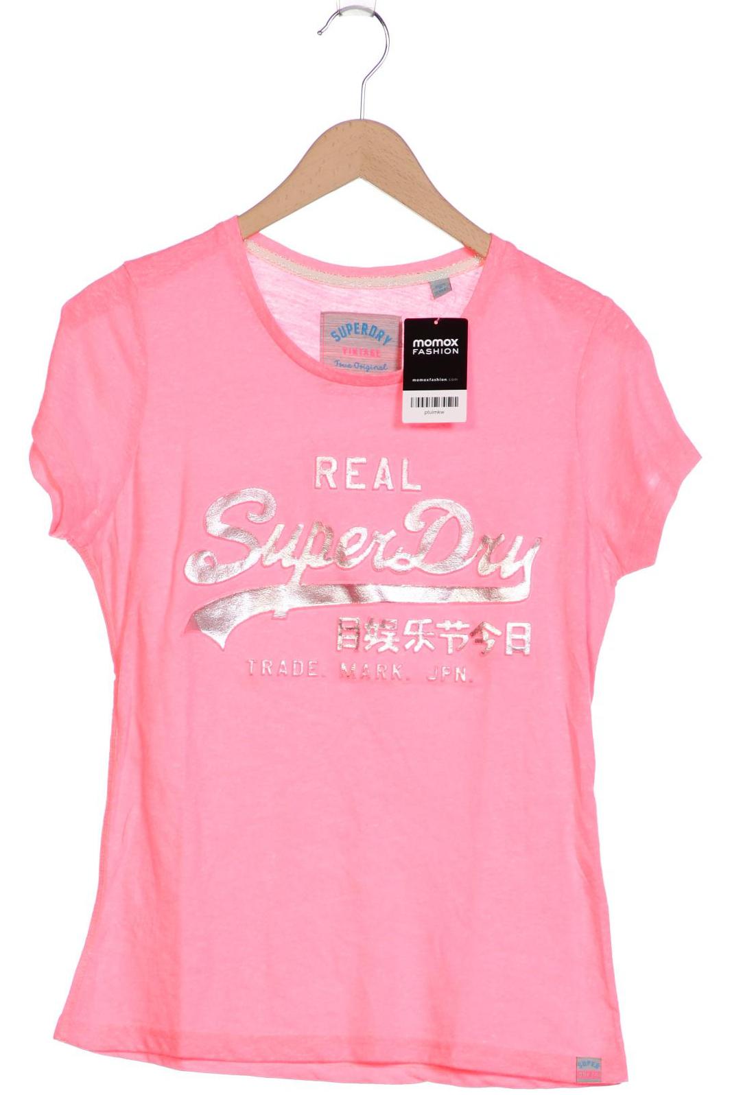 

Superdry Damen T-Shirt, neon, Gr. 42