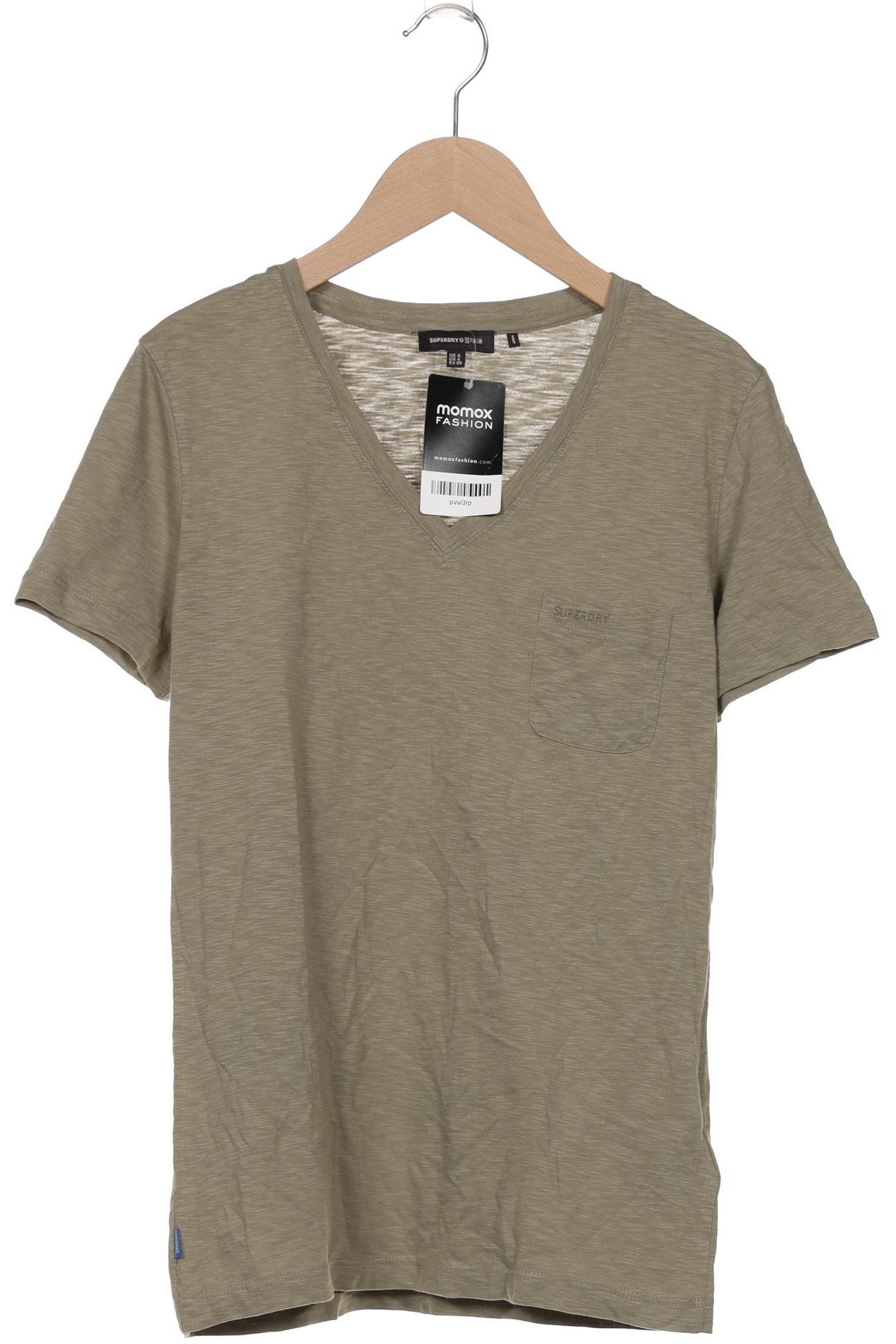 

Superdry Damen T-Shirt, grün, Gr. 36