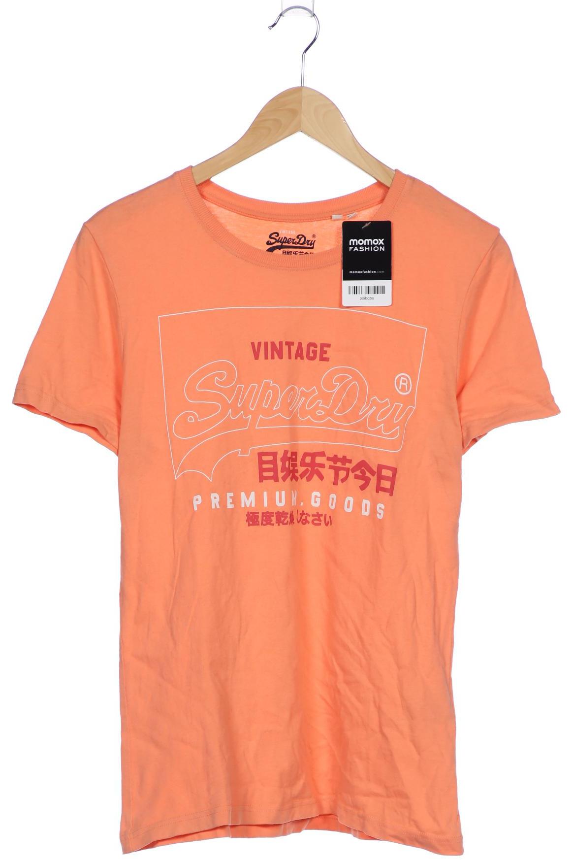 

Superdry Damen T-Shirt, orange, Gr. 40