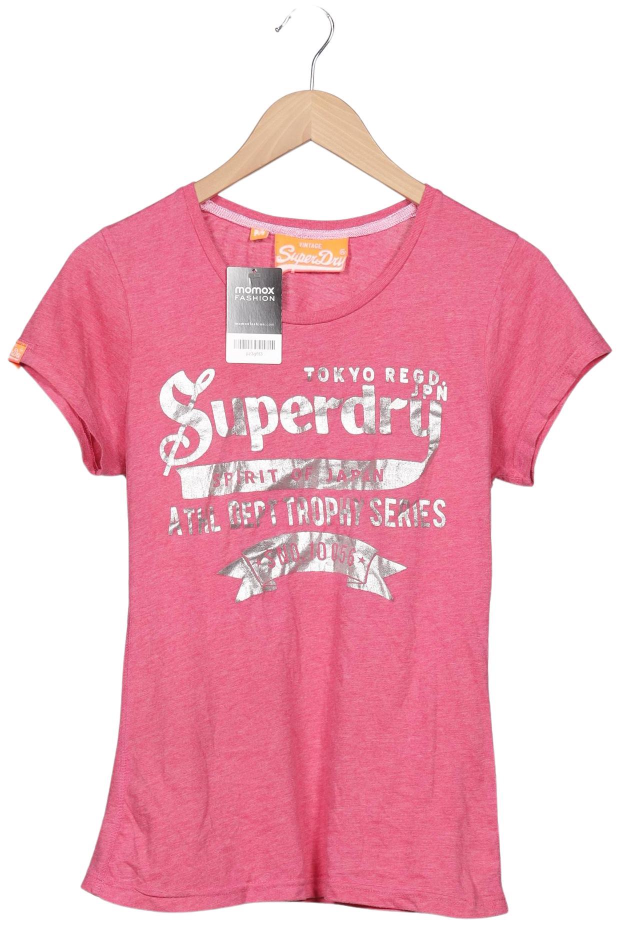 

Superdry Damen T-Shirt, pink, Gr. 38