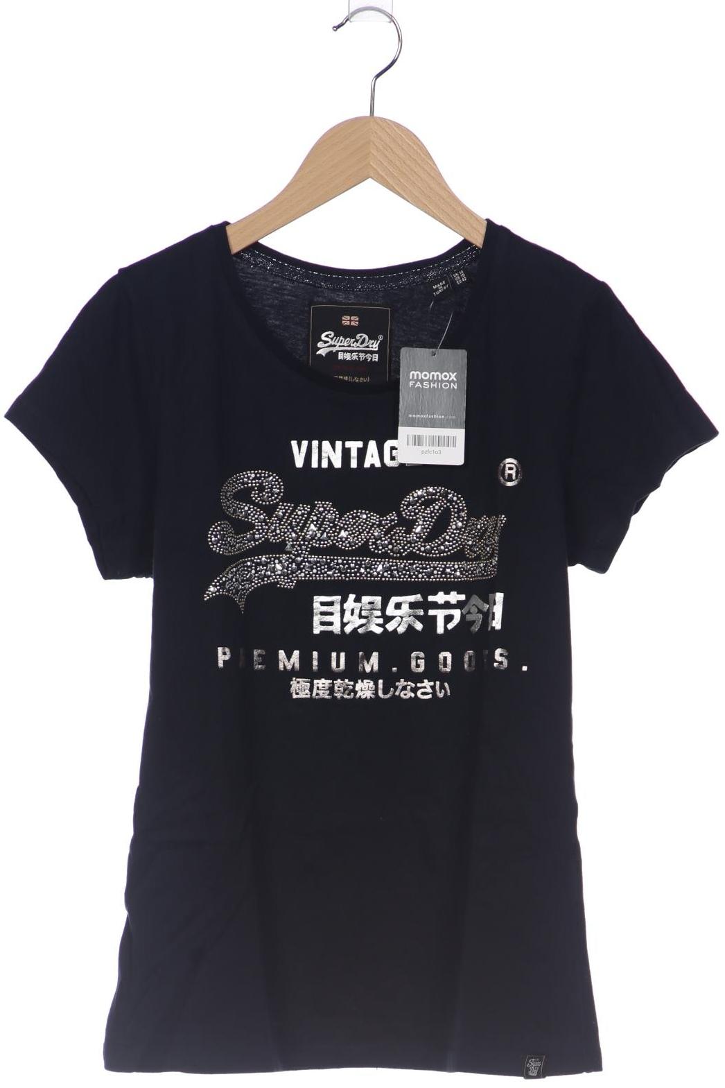 

Superdry Damen T-Shirt, marineblau, Gr. 42