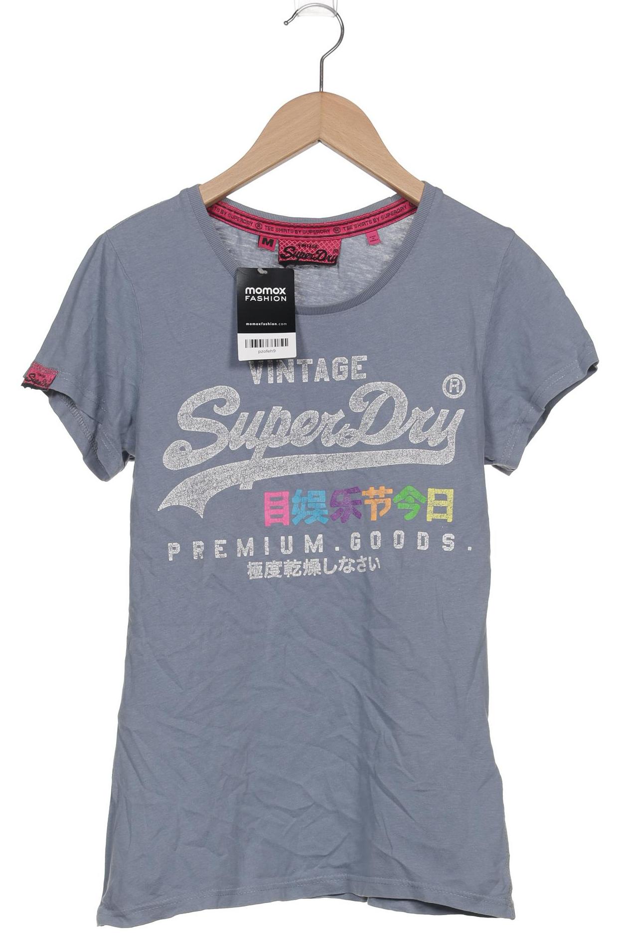 

Superdry Damen T-Shirt, hellblau, Gr. 38
