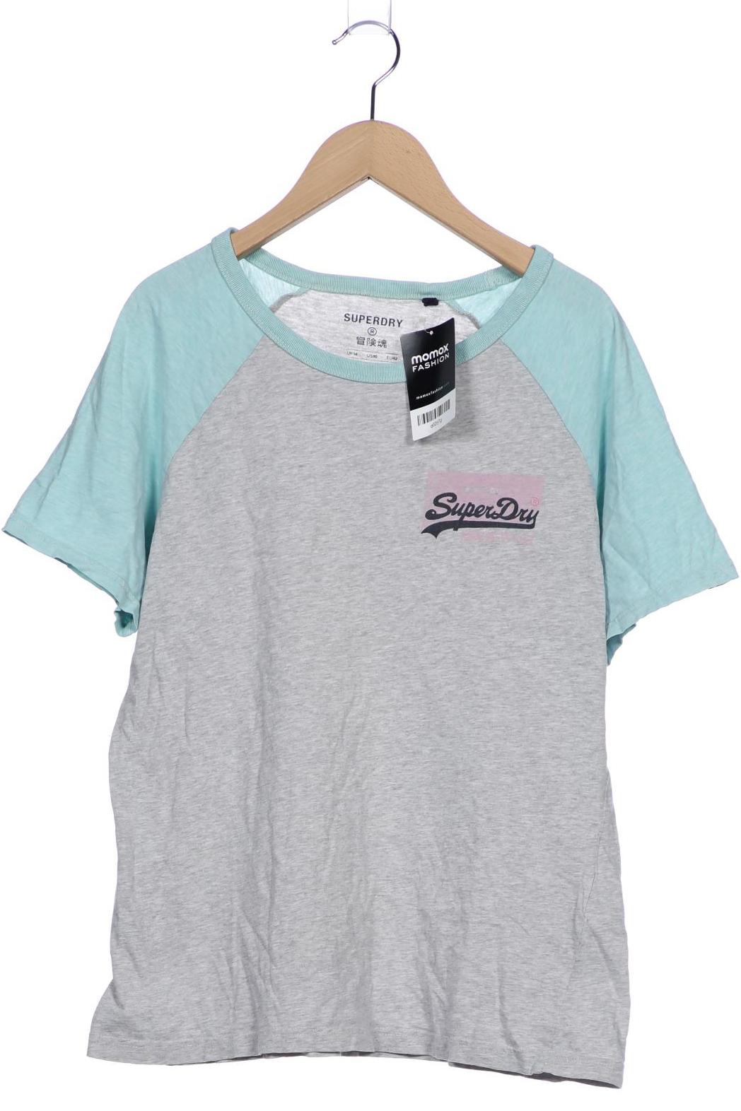 

Superdry Damen T-Shirt, grau, Gr. 42