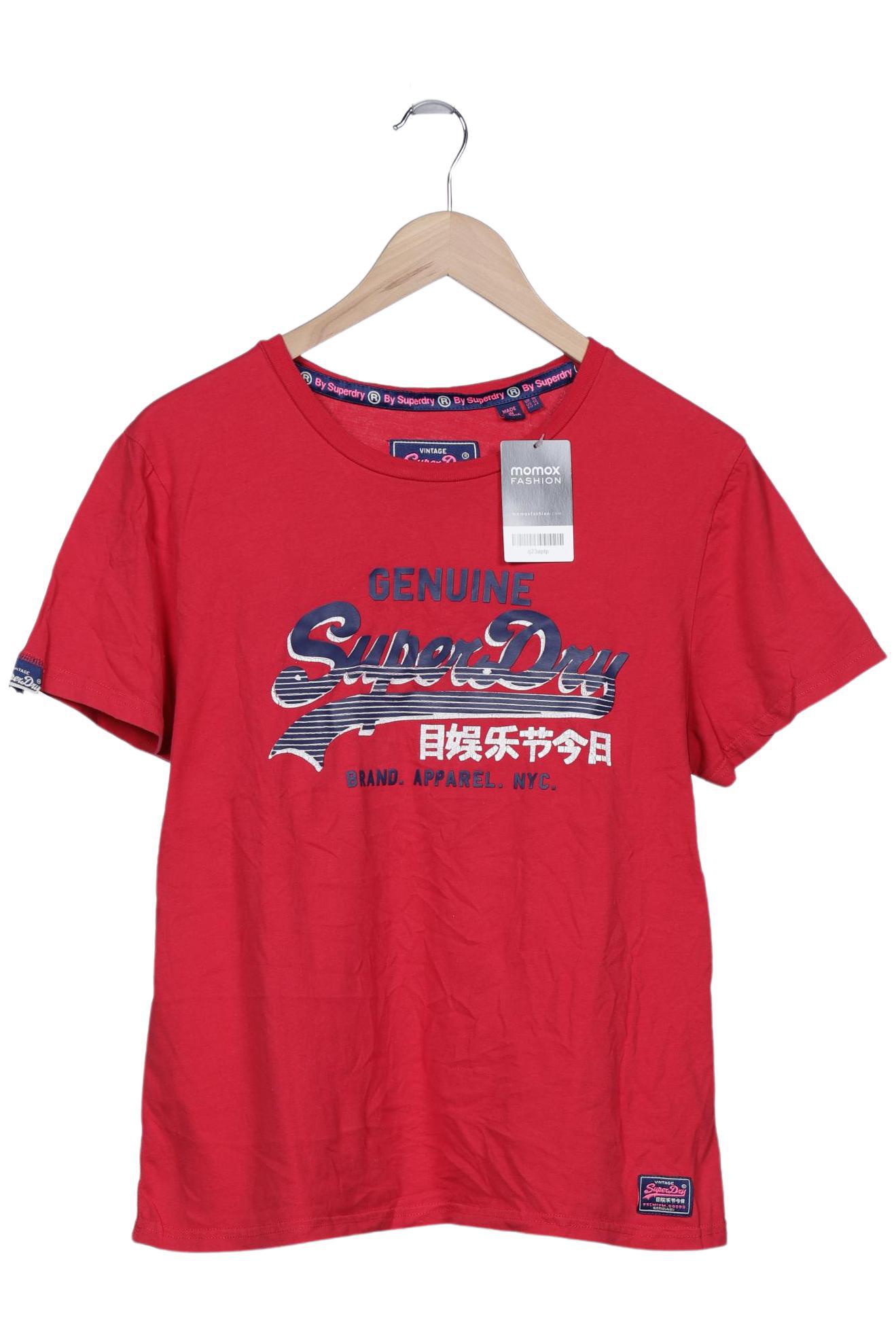 

Superdry Damen T-Shirt, rot, Gr. 44